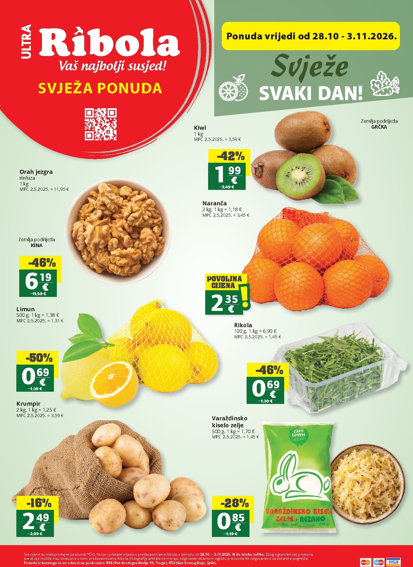 Aktualni katalog Ribola - Super ponuda od srijede, 28.10.2026 do utorka, 03.11.2026