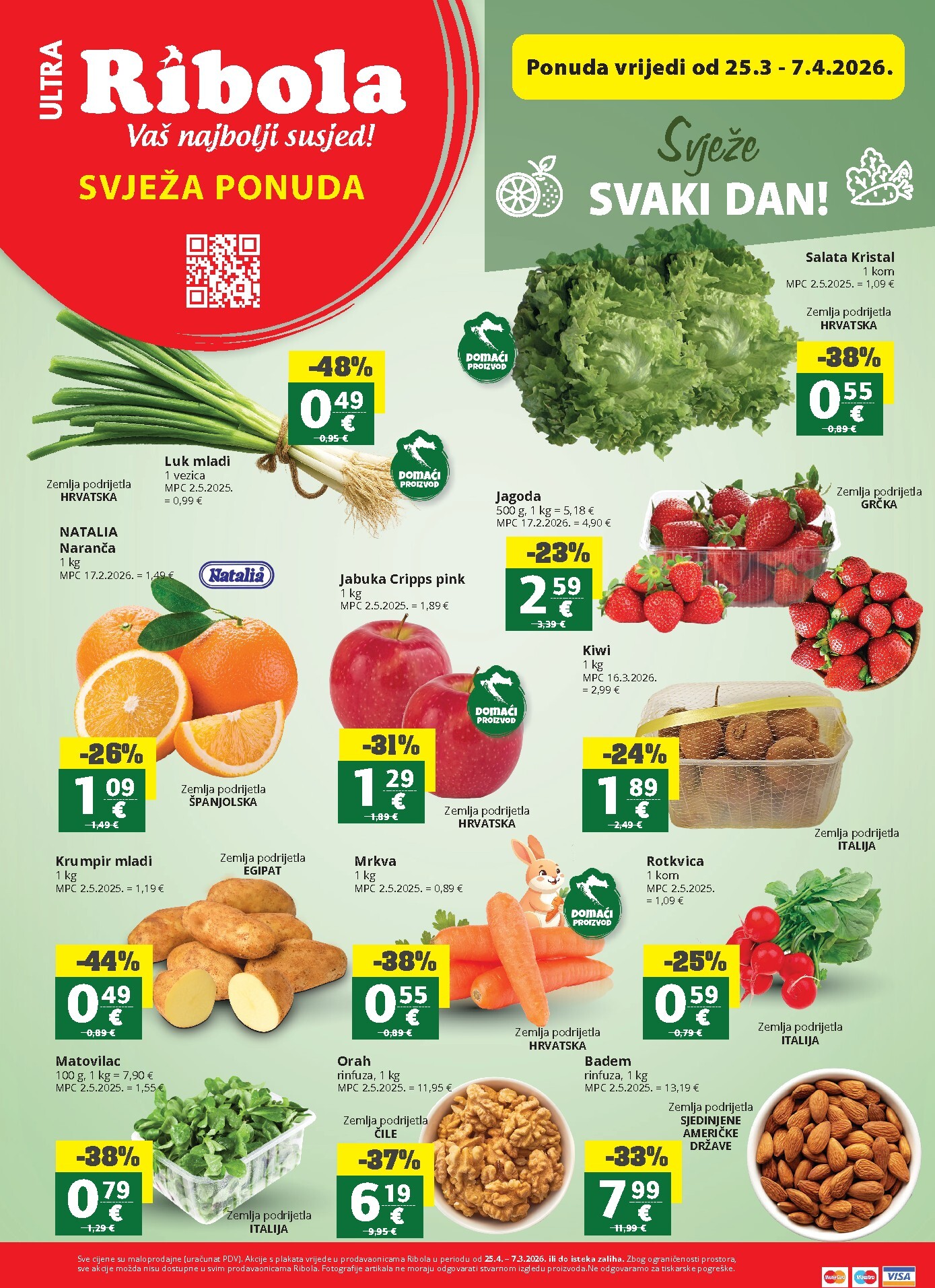 Prelistajte katalog Ribola - Super ponuda, vrijedi od 25.03.2026 do 07.04.2026