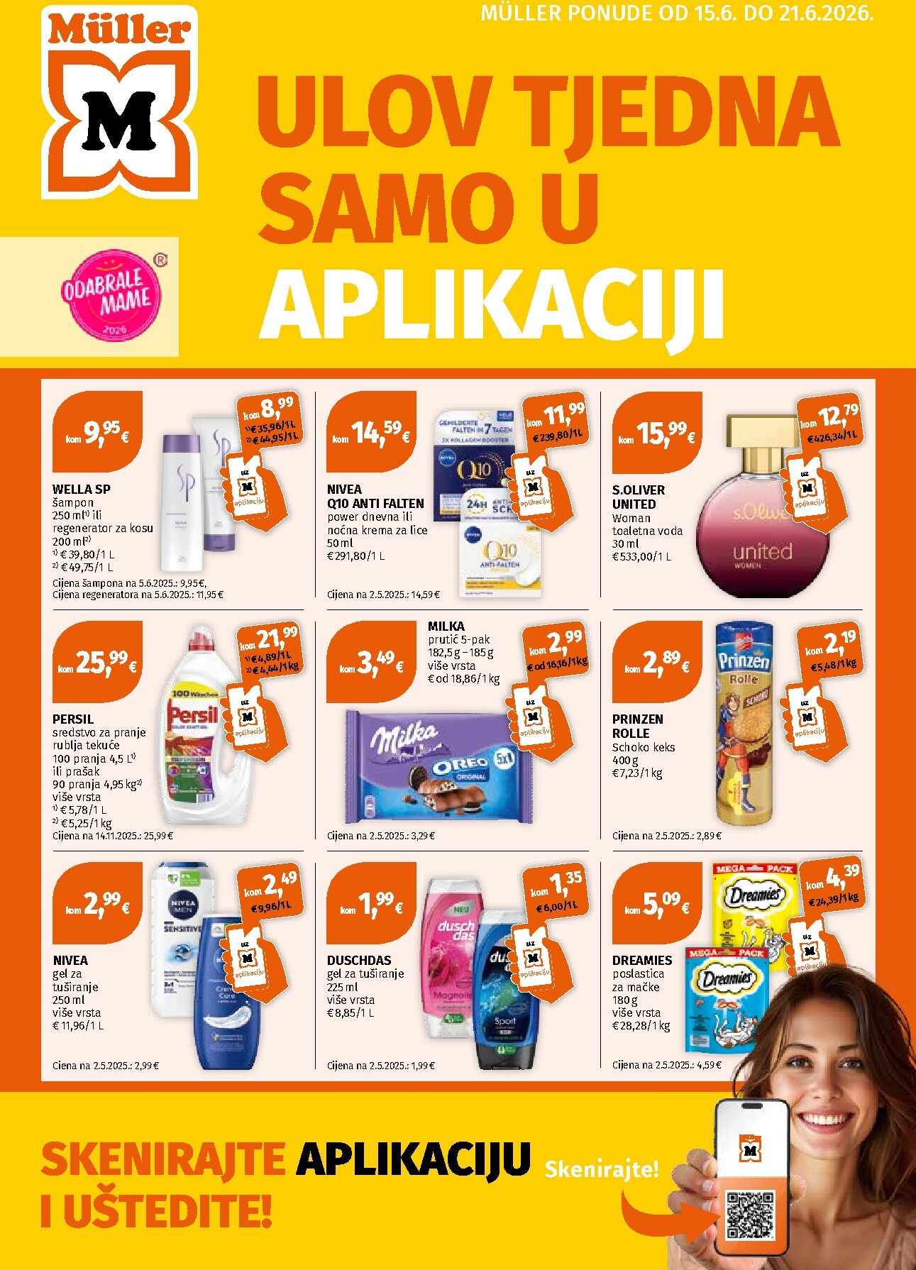 Novi Müller katalog od ponedjeljka, 15.06.2026 do nedjelje, 21.06.2026