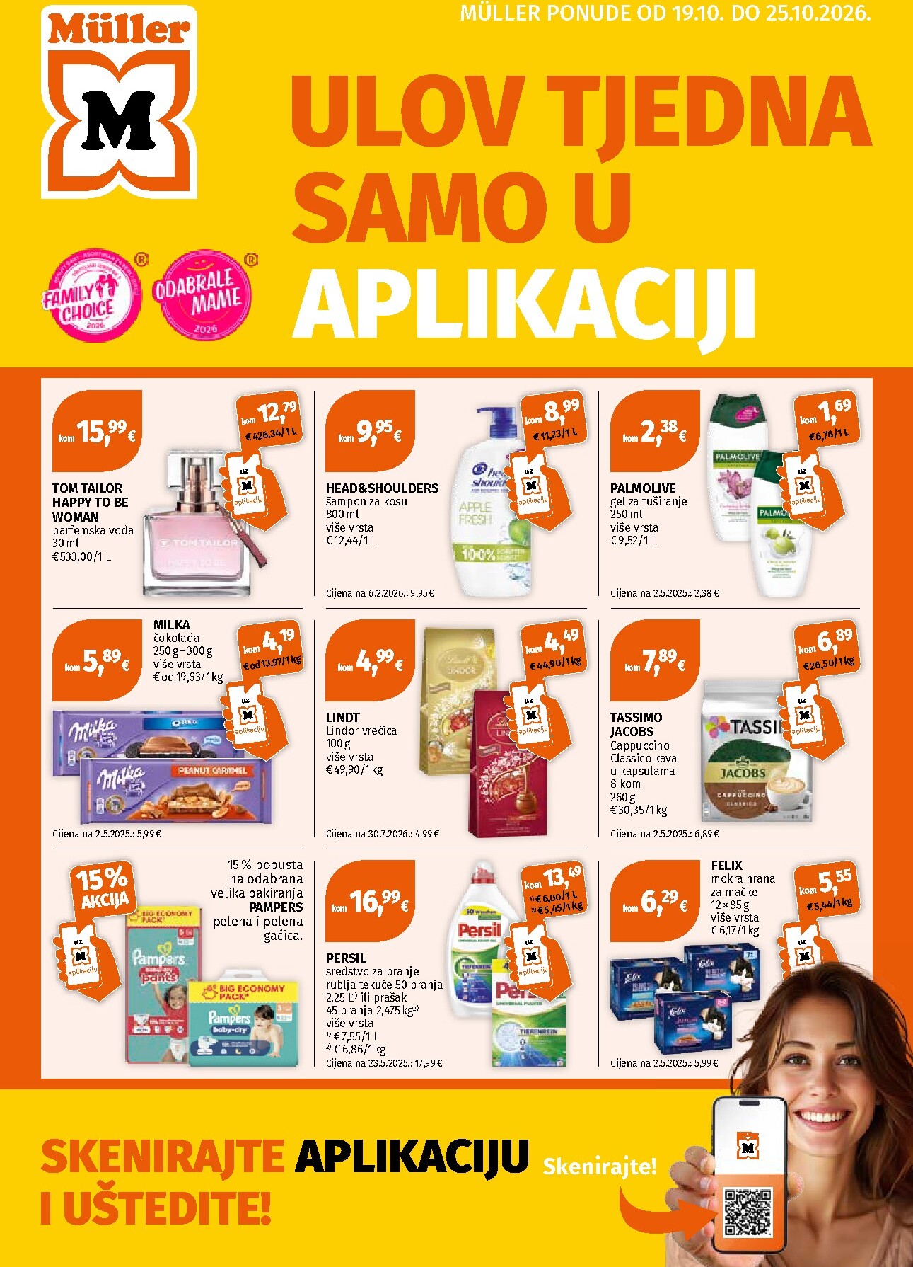 Novi Müller katalog od ponedjeljka, 19.10.2026 do nedjelje, 25.10.2026