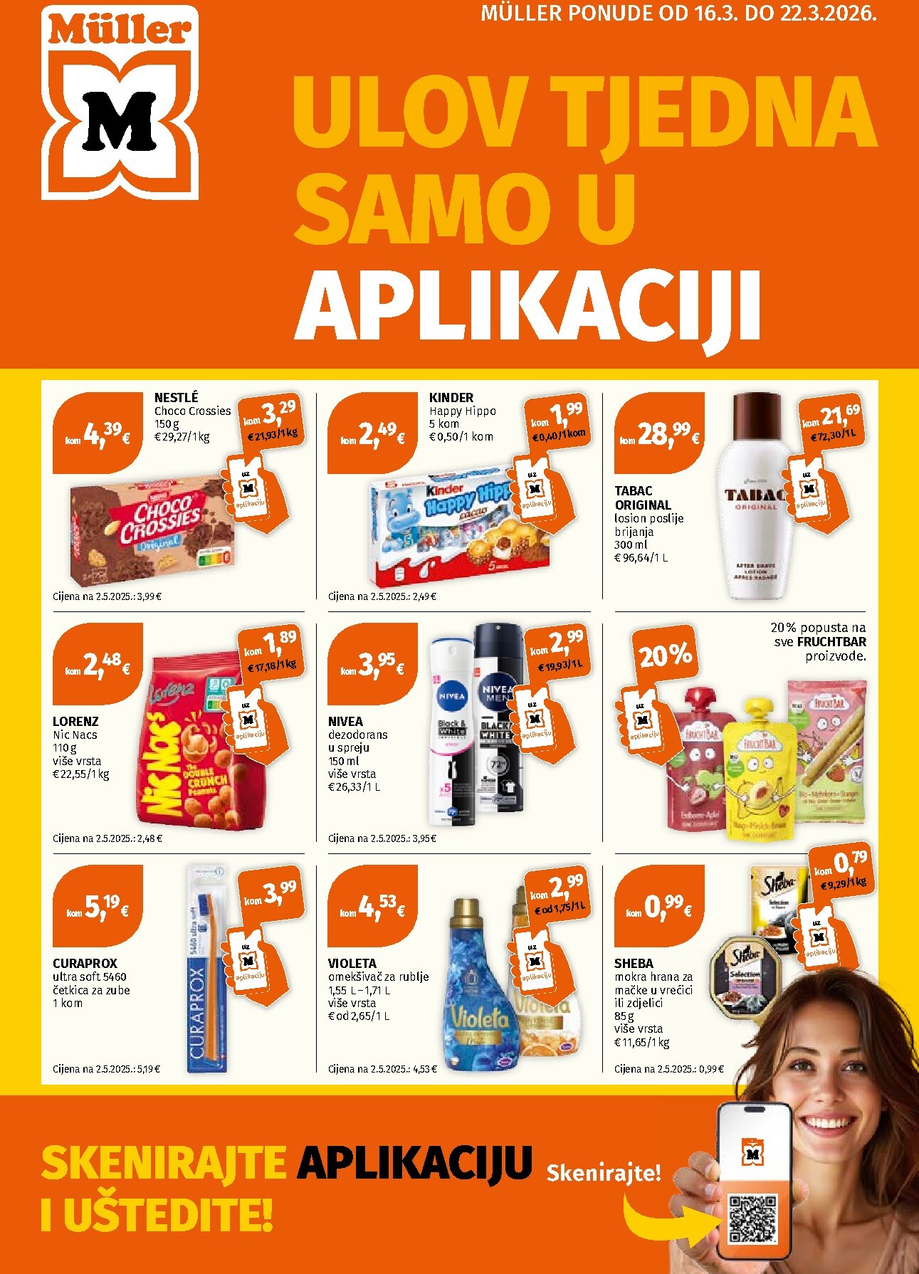 Prelistajte katalog Müller, vrijedi od 16.03.2026 do 22.03.2026