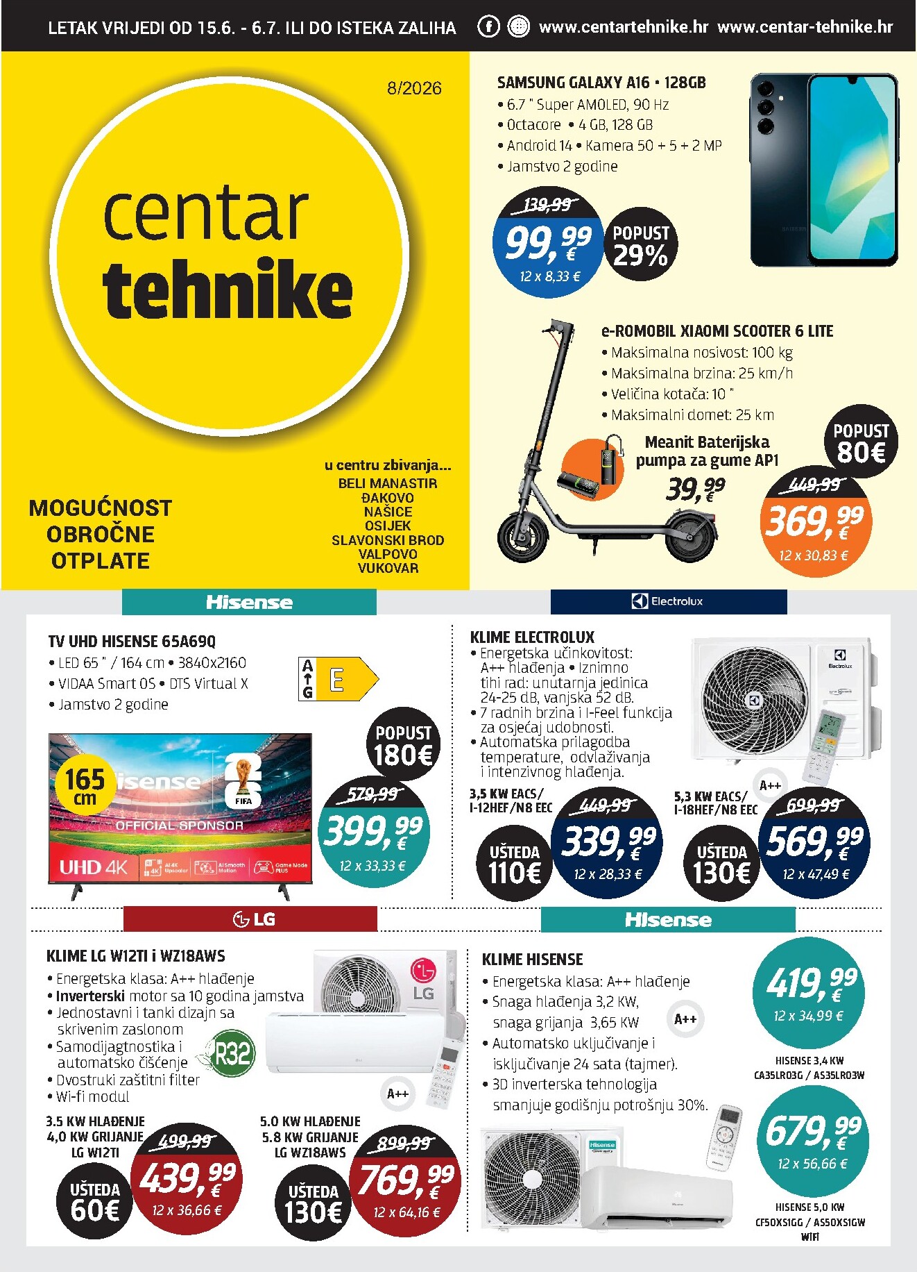 Novi Centar tehnike katalog od ponedjeljka, 15.06.2026 do ponedjeljka, 06.07.2026