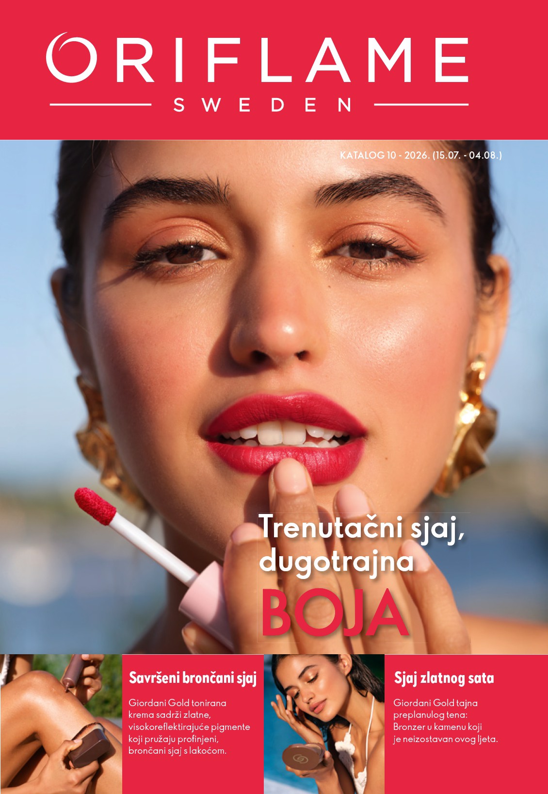 Aktualni katalog Oriflame od srijede, 15.07.2026 do utorka, 04.08.2026