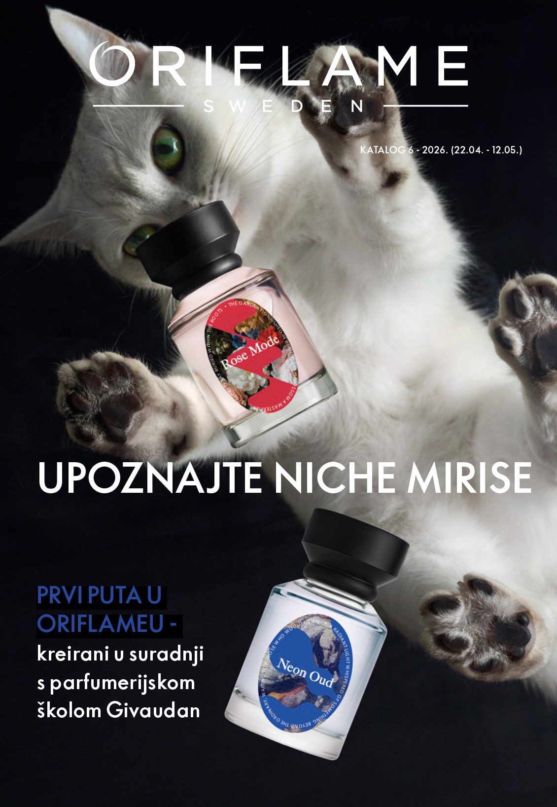 Aktualni Oriflame katalog vrijedi od srijede 22.04.2026 do utorka 12.05.2026