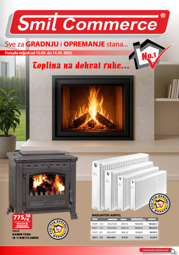 Prelistajte katalog Smit Commerce, vrijedi od 15.09. do 14.10.