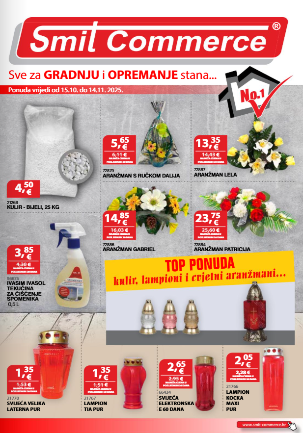 Prelistajte katalog Smit Commerce, vrijedi od 15.10. do 14.11.