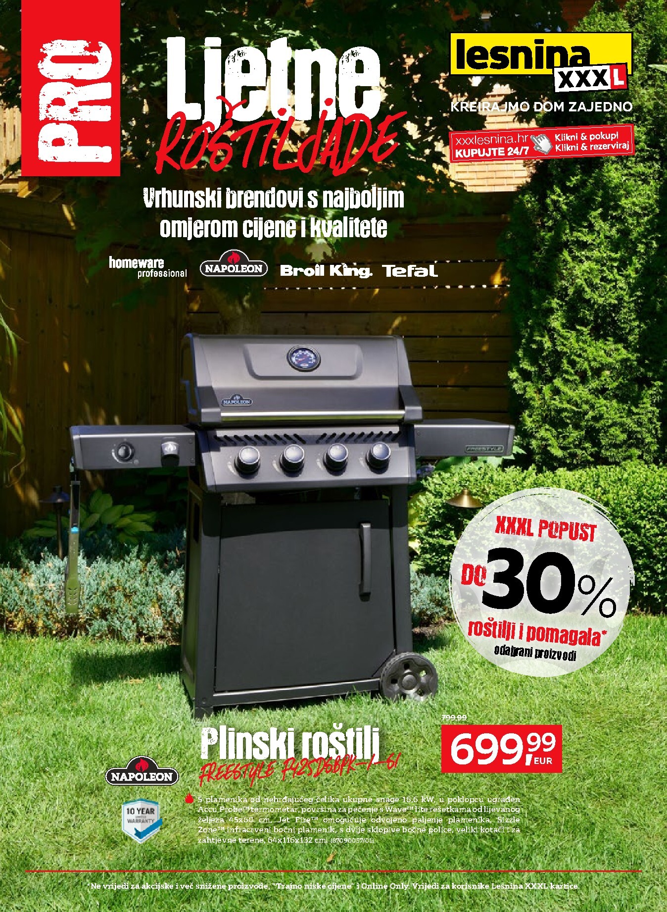 Aktualni Lesnina - Ljetne roštiljade katalog vrijedi od utorka 07.04.2026 do nedjelje 31.05.2026