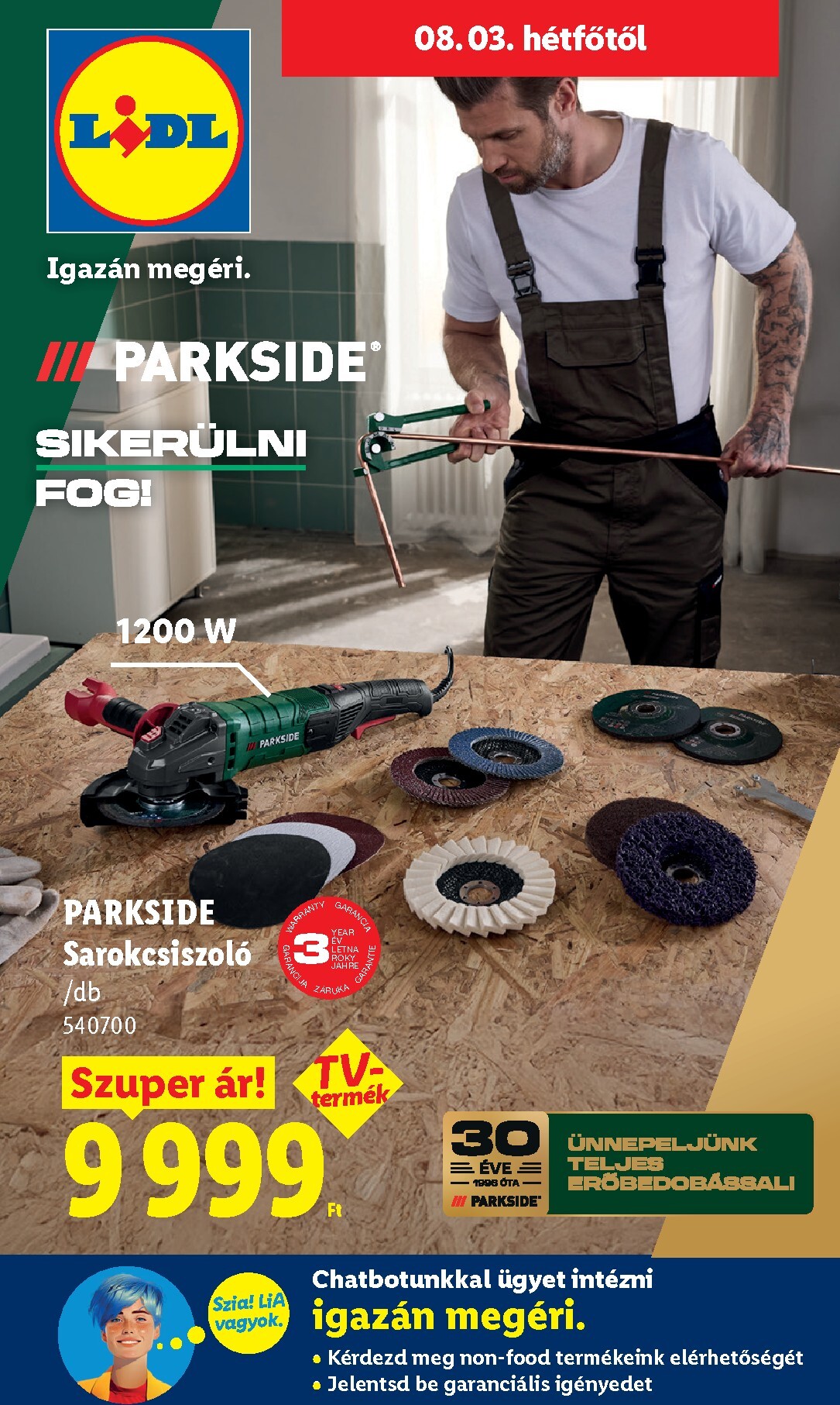 Aktuális Lidl - Nonfood kínálatunk - 31. hét szórólap érvényes szombattól 2026.08.01.-től vasárnaptól 2026.08.09.-ig