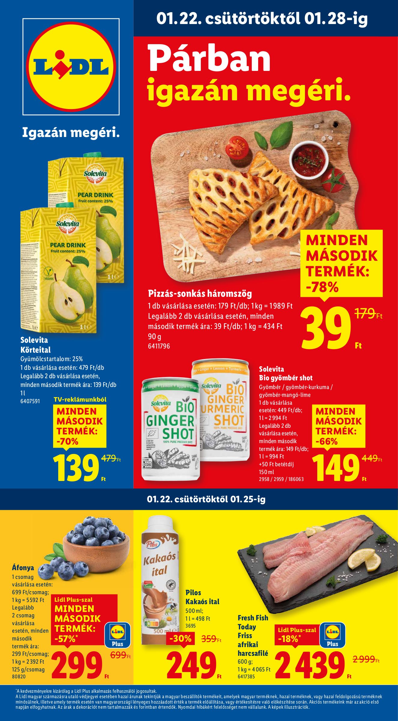 Kihagyhatatlan ajánlatok a LIDL, ALDI és Tesco üzleteiben – frissesség és kedvezmények csak január 23-án! Ne maradjon le a legújabb akciókról és kedvezményekről