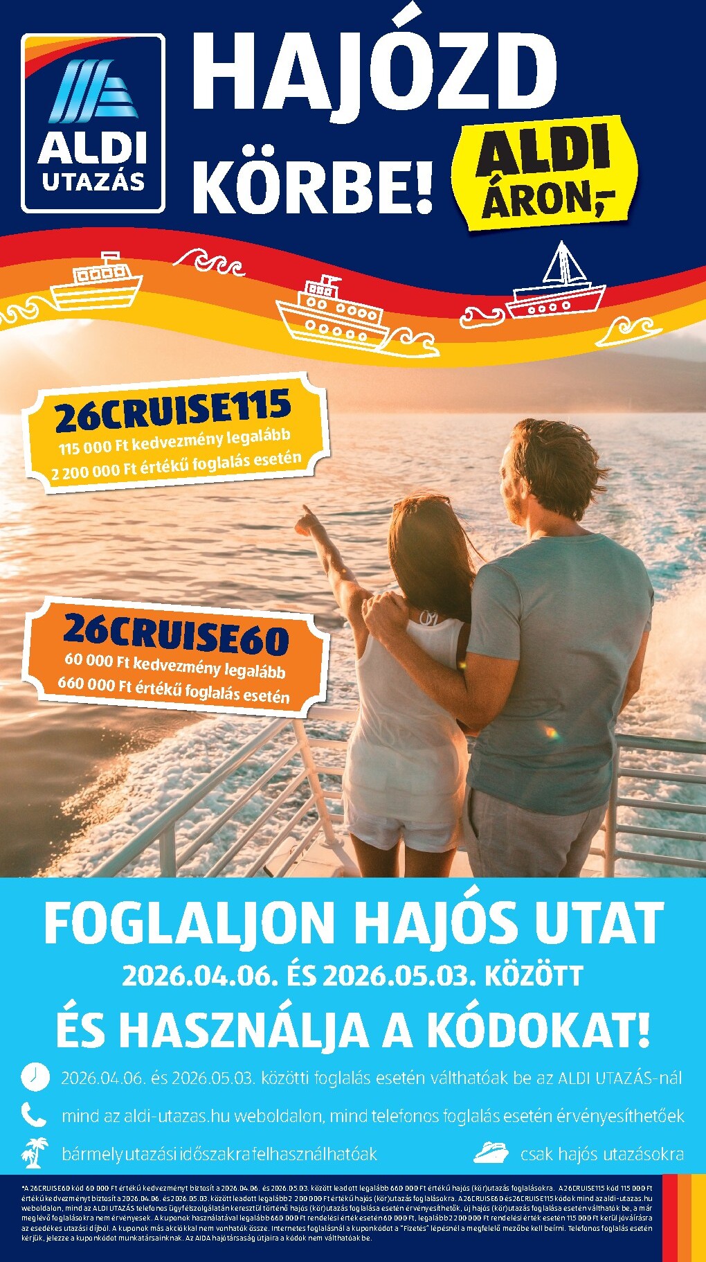Aldi - Utazás katalógus akciós újság, érvényes 2026.04.06. - 2026.05.03.