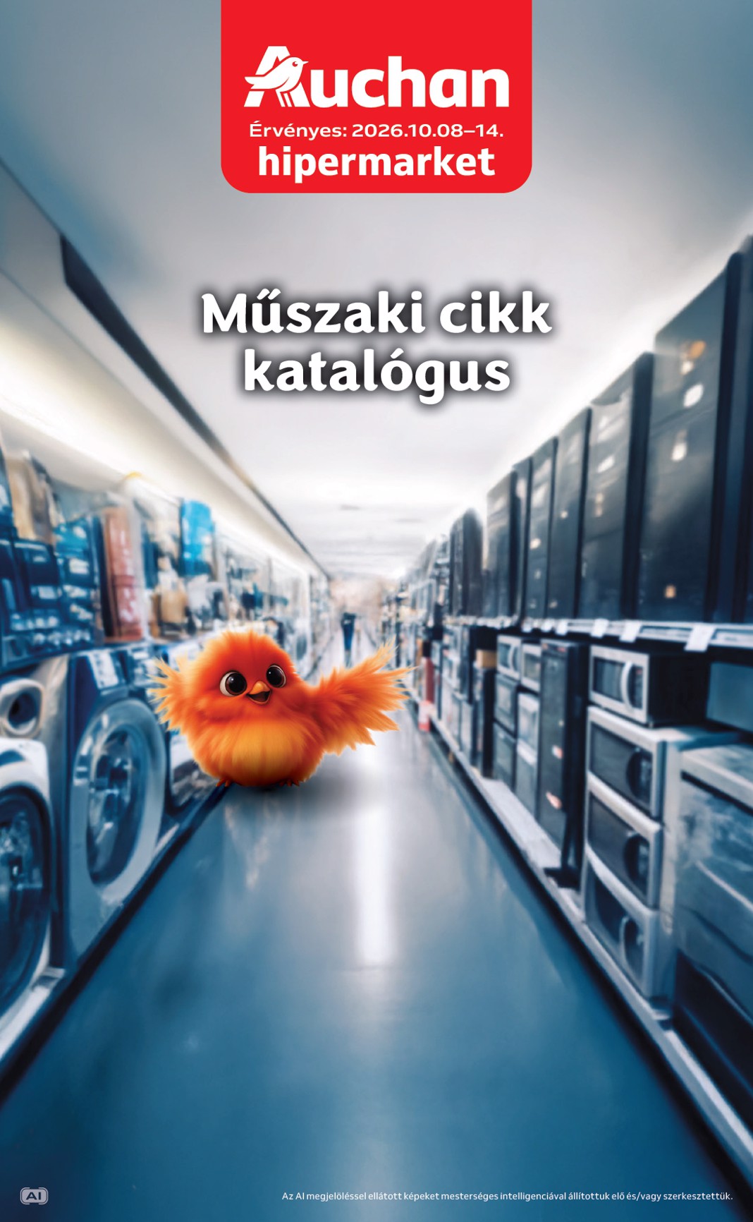 Aktuális Auchan - Műszaki ajánlataink szórólap érvényes csütörtöktől 2026.10.08.-től szerdától 2026.10.14.-ig
