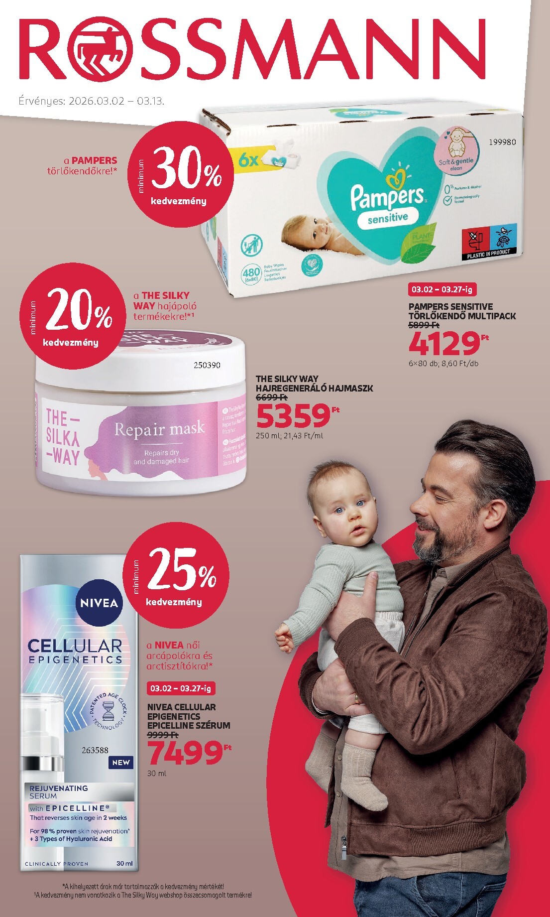 Rossmann akciós újság, érvényes 2026.03.02. - 2026.03.13.