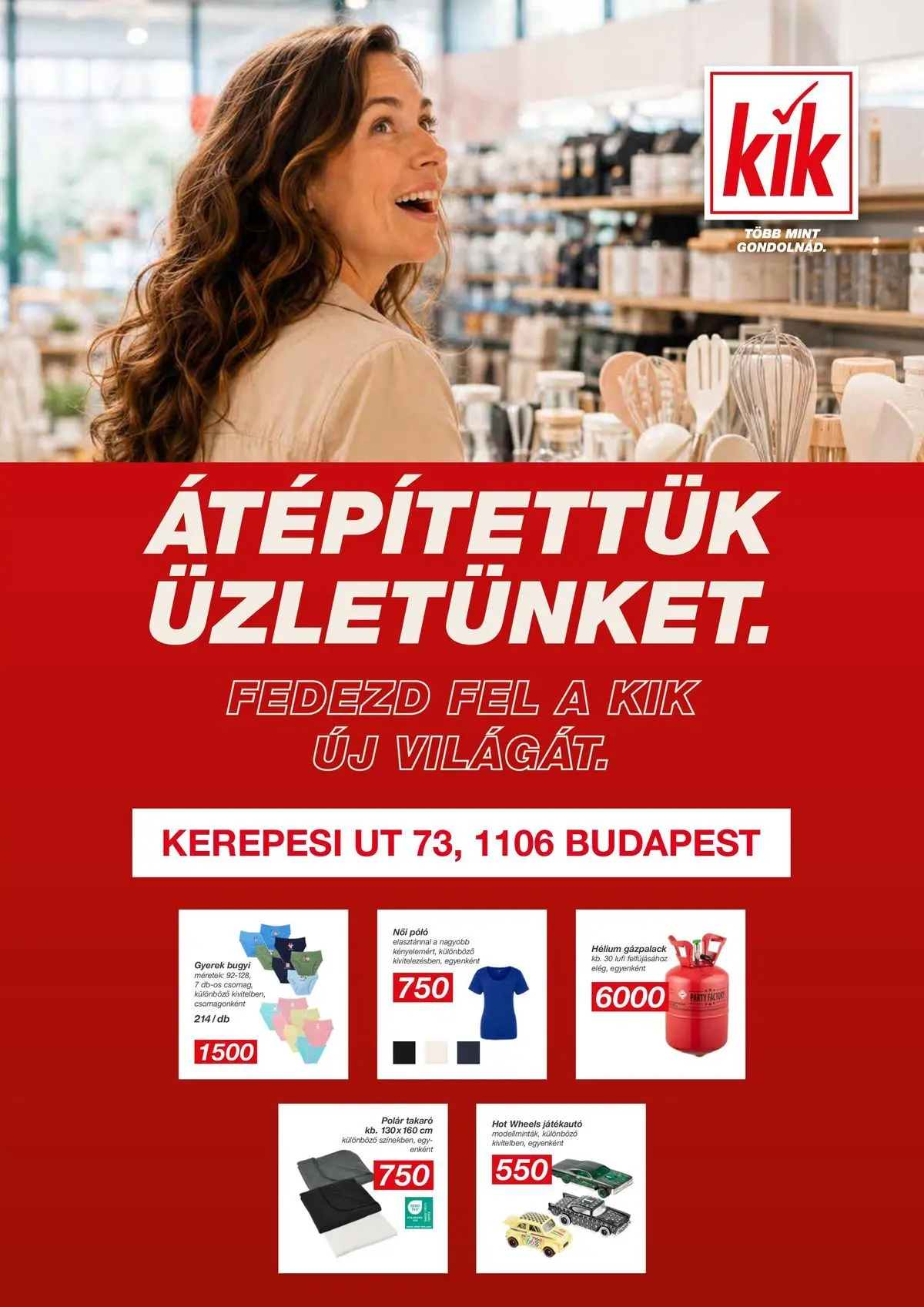 KiK - Budapest akciós újság, érvényes 2026.10.13.-tól 2026.10.18.-ig