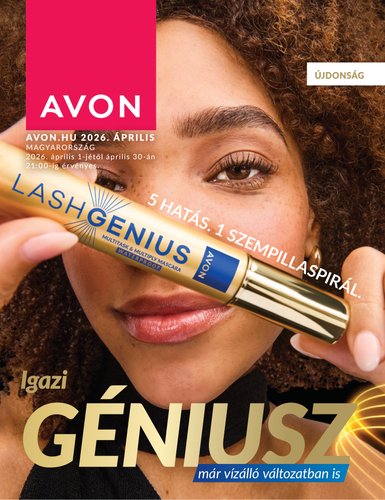 Avon akciós újság, érvényes 2026.04.01. - 2026.04.30.