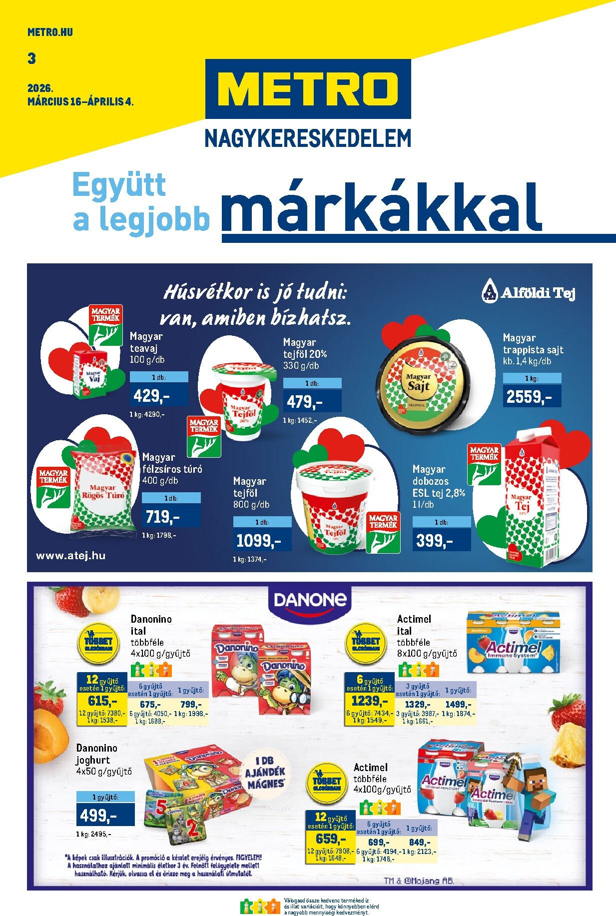 Metro akciós újság, érvényes 2026.03.16. - 2026.04.04.