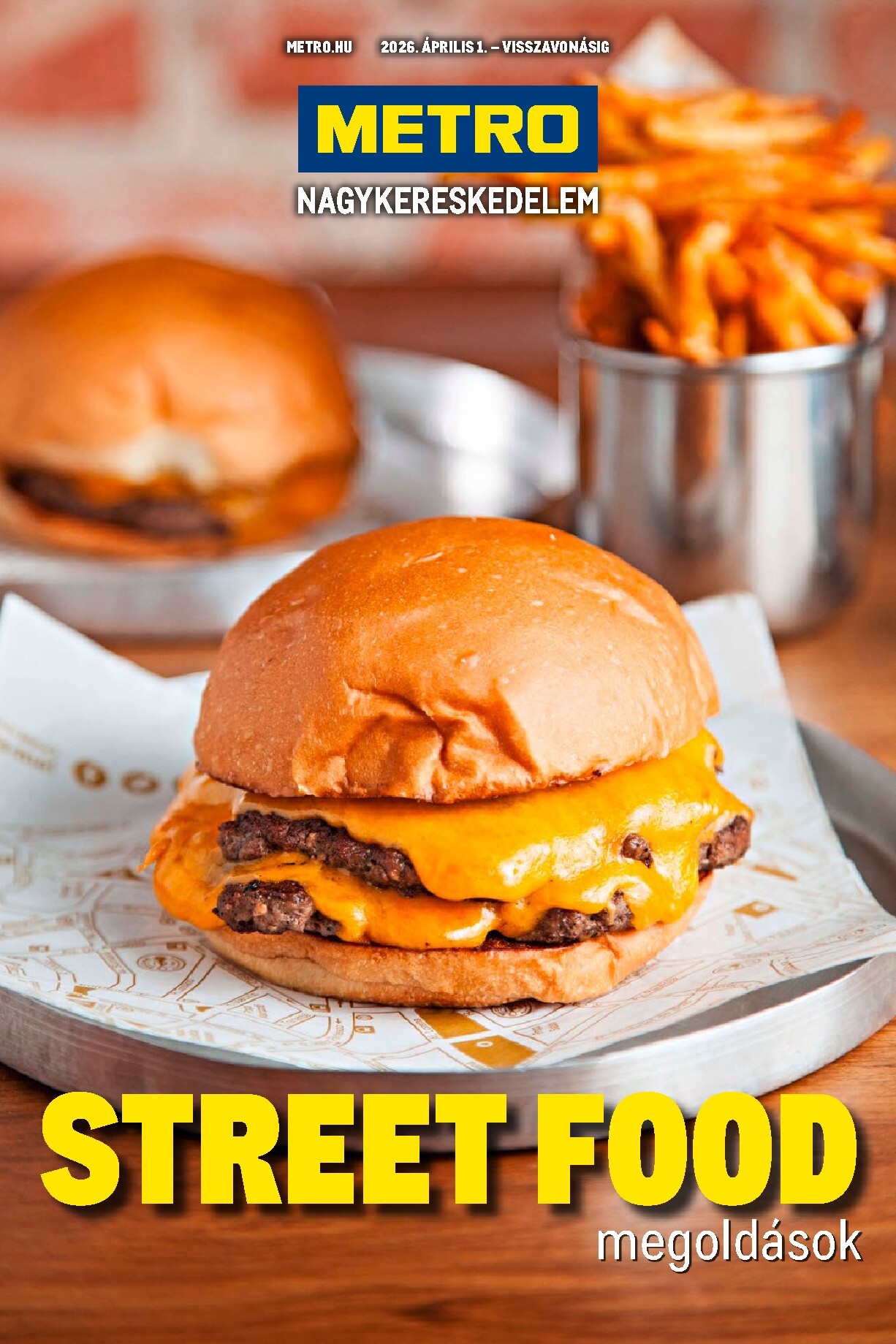 Metro - Street food megoldások akciós újság, érvényes 2026.04.01. - 2026.09.30.