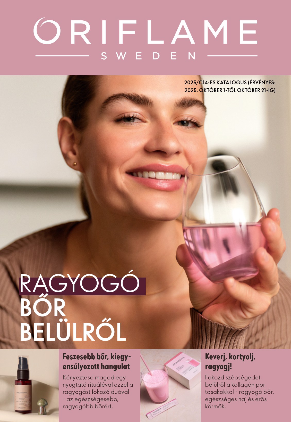 Oriflame akciós újság, érvényes 10.01. - 10.21.