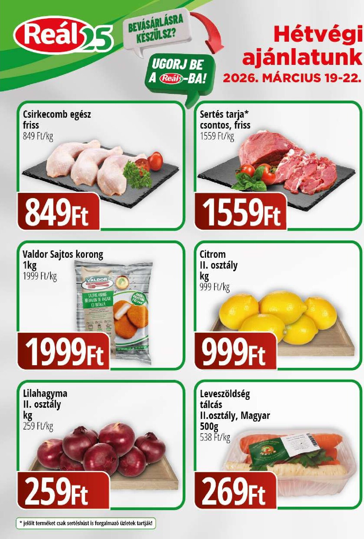 Reál - Pest akciós újság, érvényes 2026.03.19. - 2026.03.22.