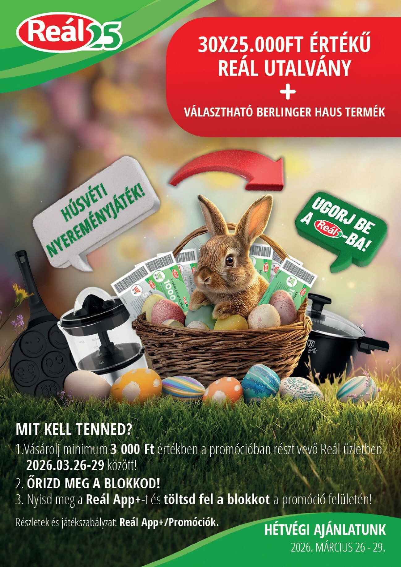 Reál - Pest akciós újság, érvényes 2026.03.26. - 2026.04.04.