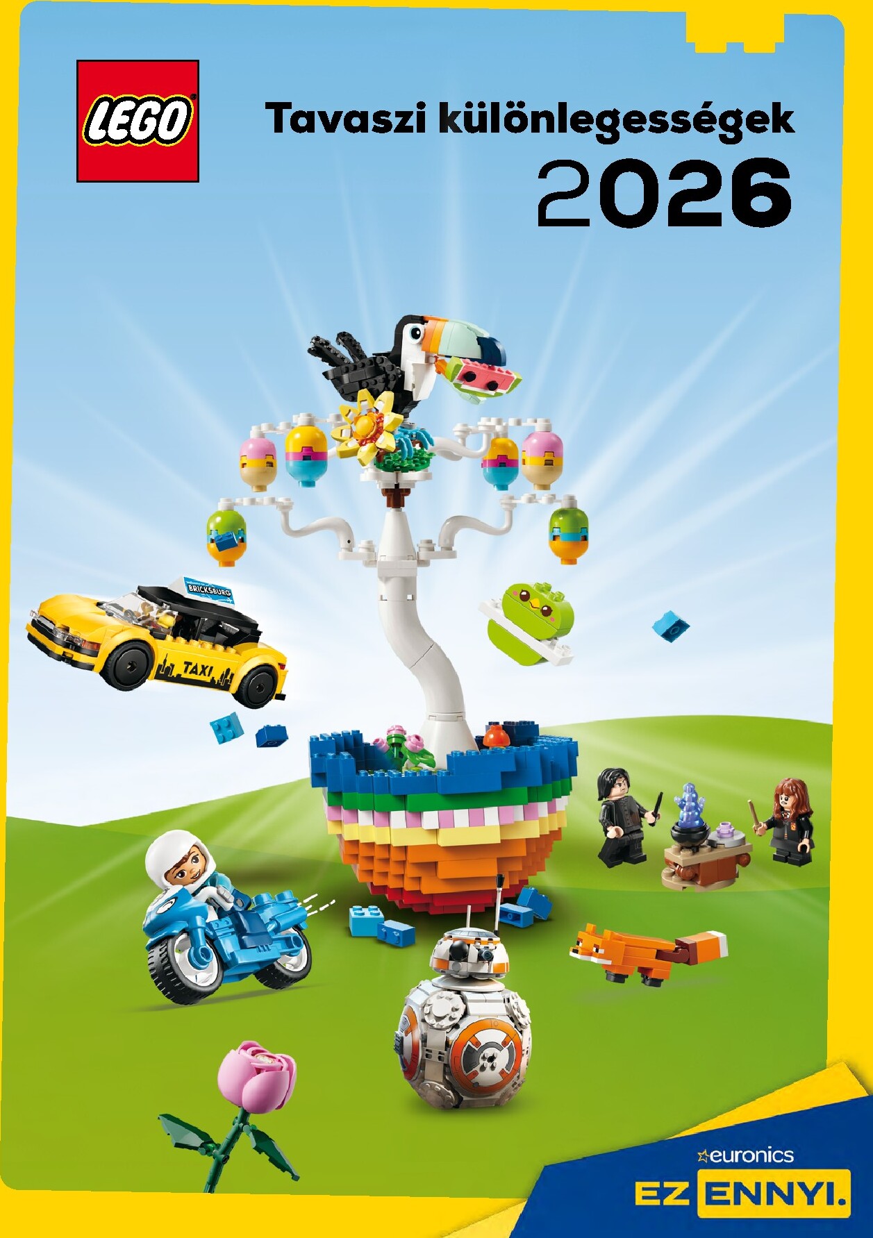 Euronics - Lego akciós újság, érvényes 2026.03.02. - 2026.04.08.