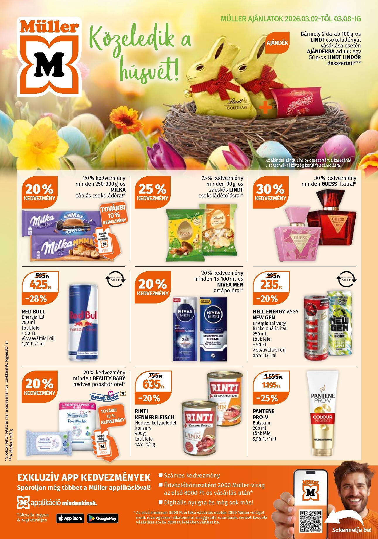 Müller akciós újság, érvényes 2026.03.02. - 2026.03.07.