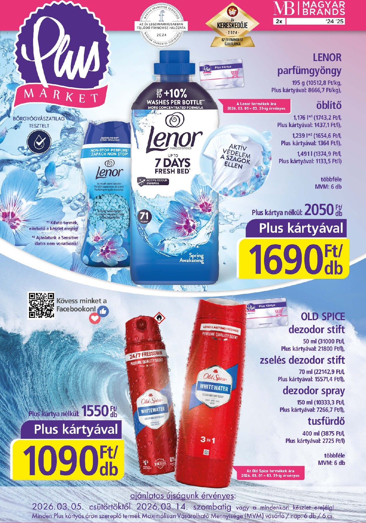 Plus Market akciós újság, érvényes 2026.03.05. - 2026.03.14.