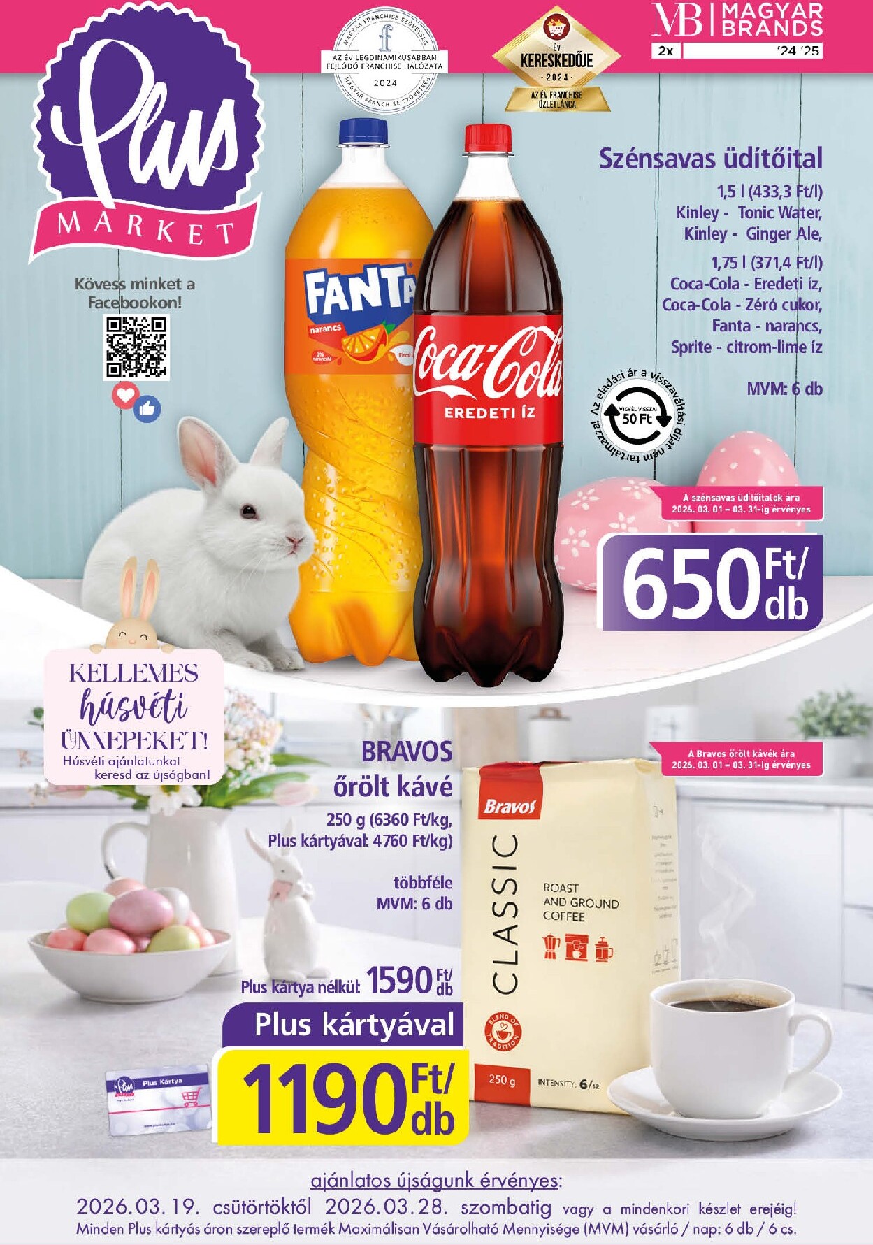 Plus Market akciós újság, érvényes 2026.03.19. - 2026.03.28.