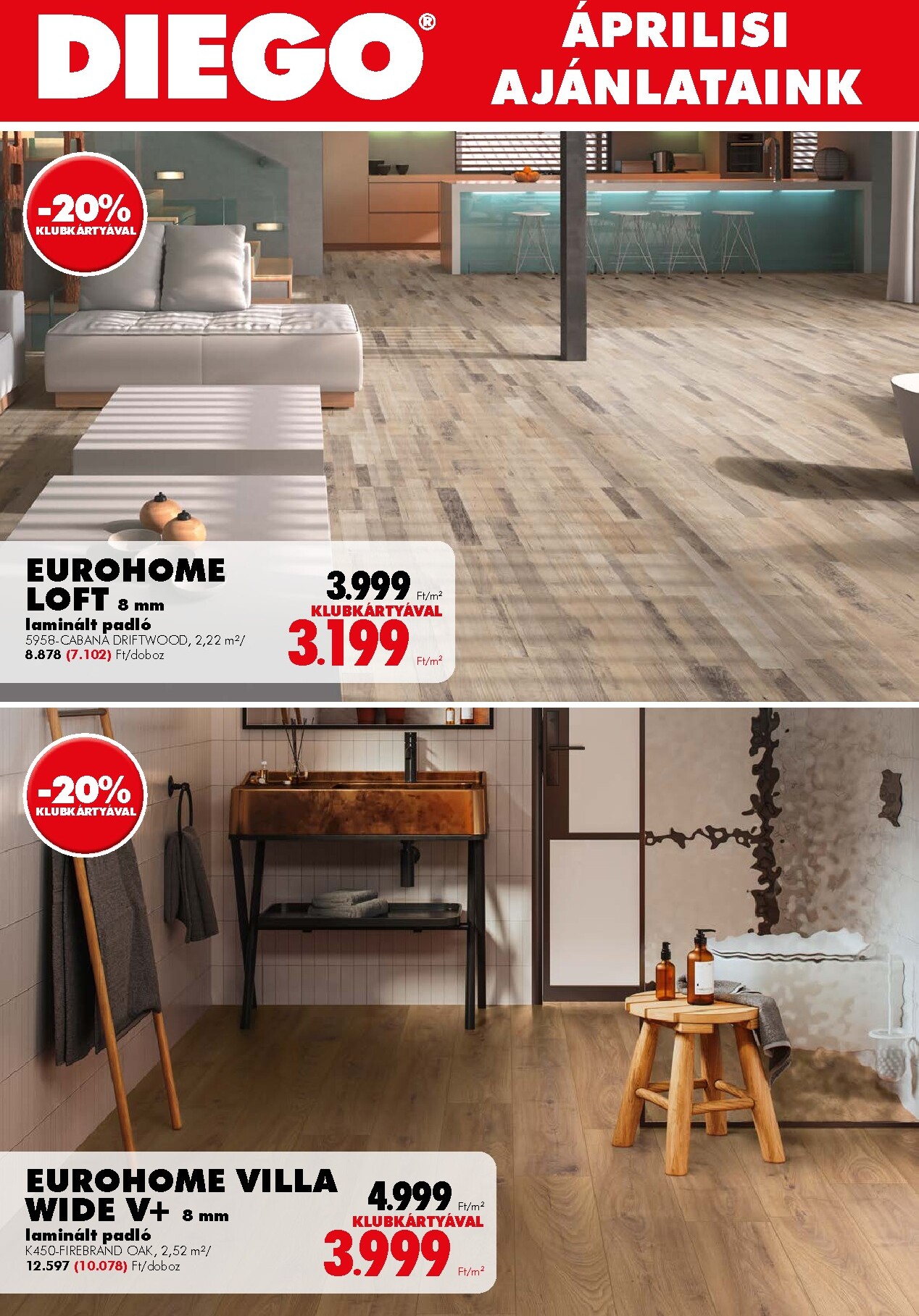 Diego akciós újság, érvényes 2026.04.01. - 2026.04.30.