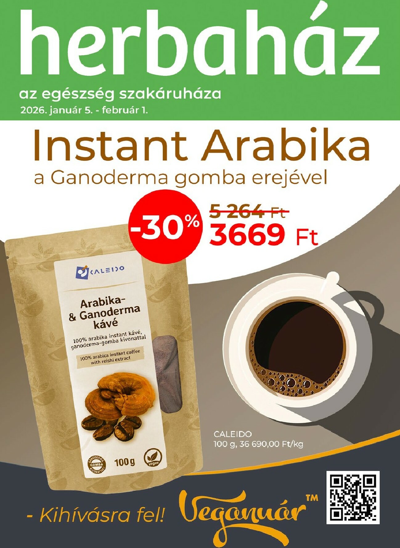 Herbaház akciós újság, érvényes 01.05. - 02.01.