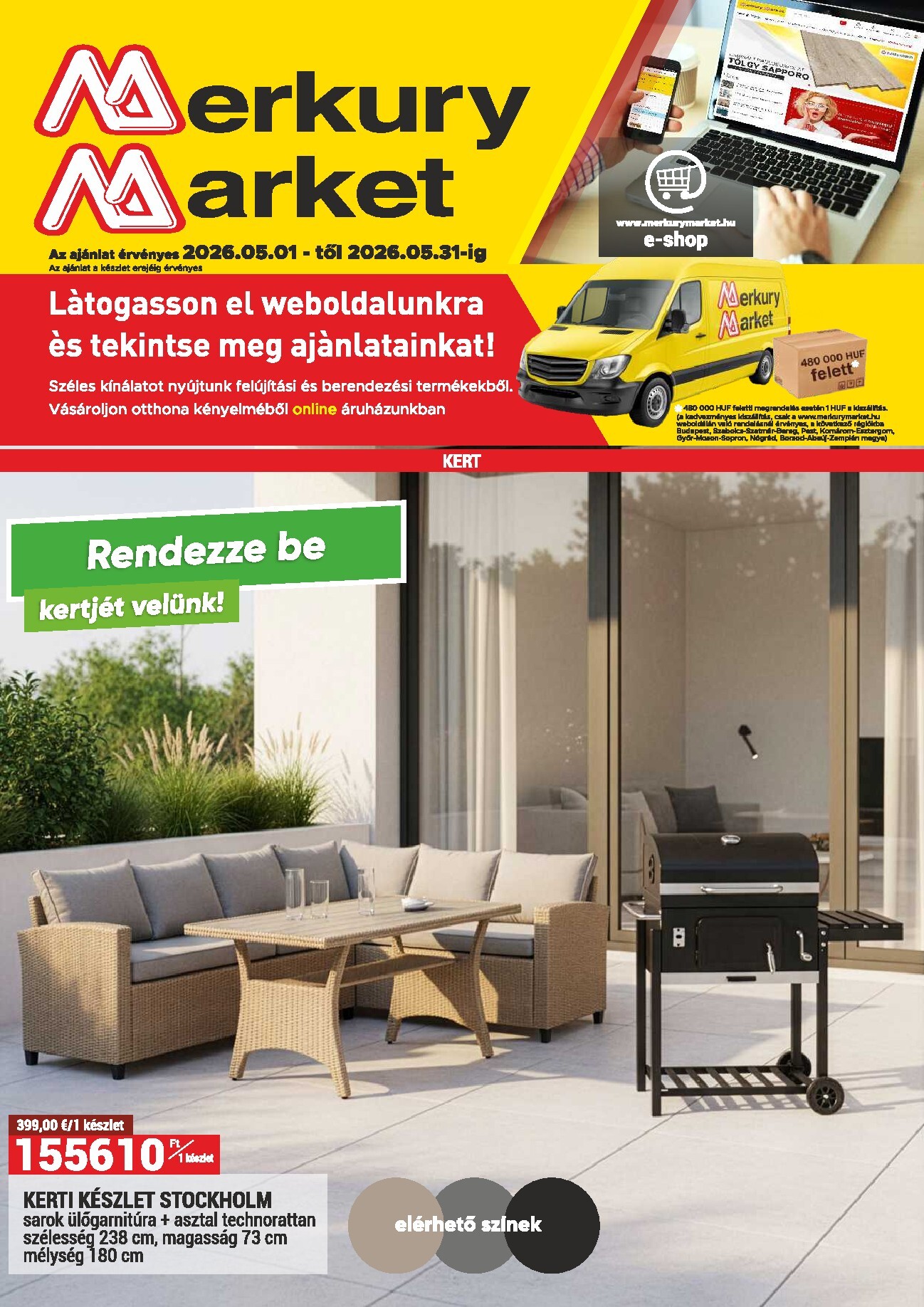 MerkuryMarket hirdetmény a következő hétre péntektől 2026.05.01.-tól vasárnaptól 2026.05.31.-ig