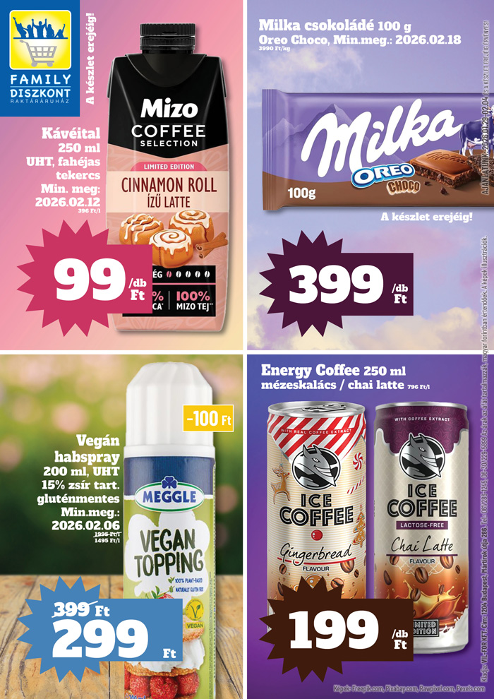 Family Diszkont akciós újság, érvényes 2026.01.29. - 2026.02.04.