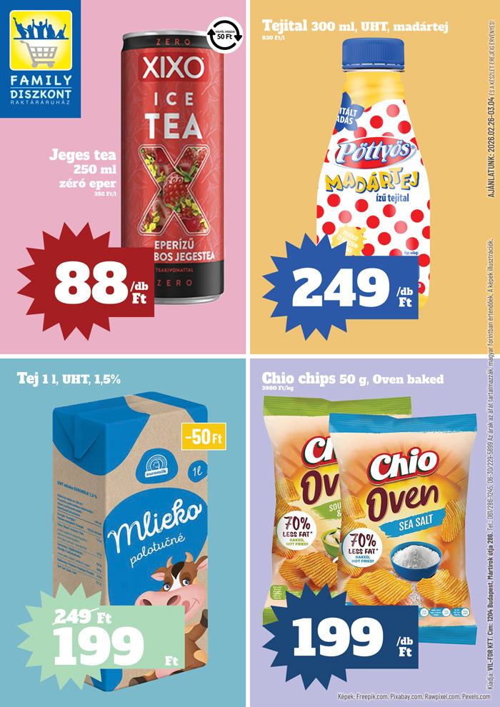 Family Diszkont akciós újság, érvényes 2026.02.26. - 2026.03.04.