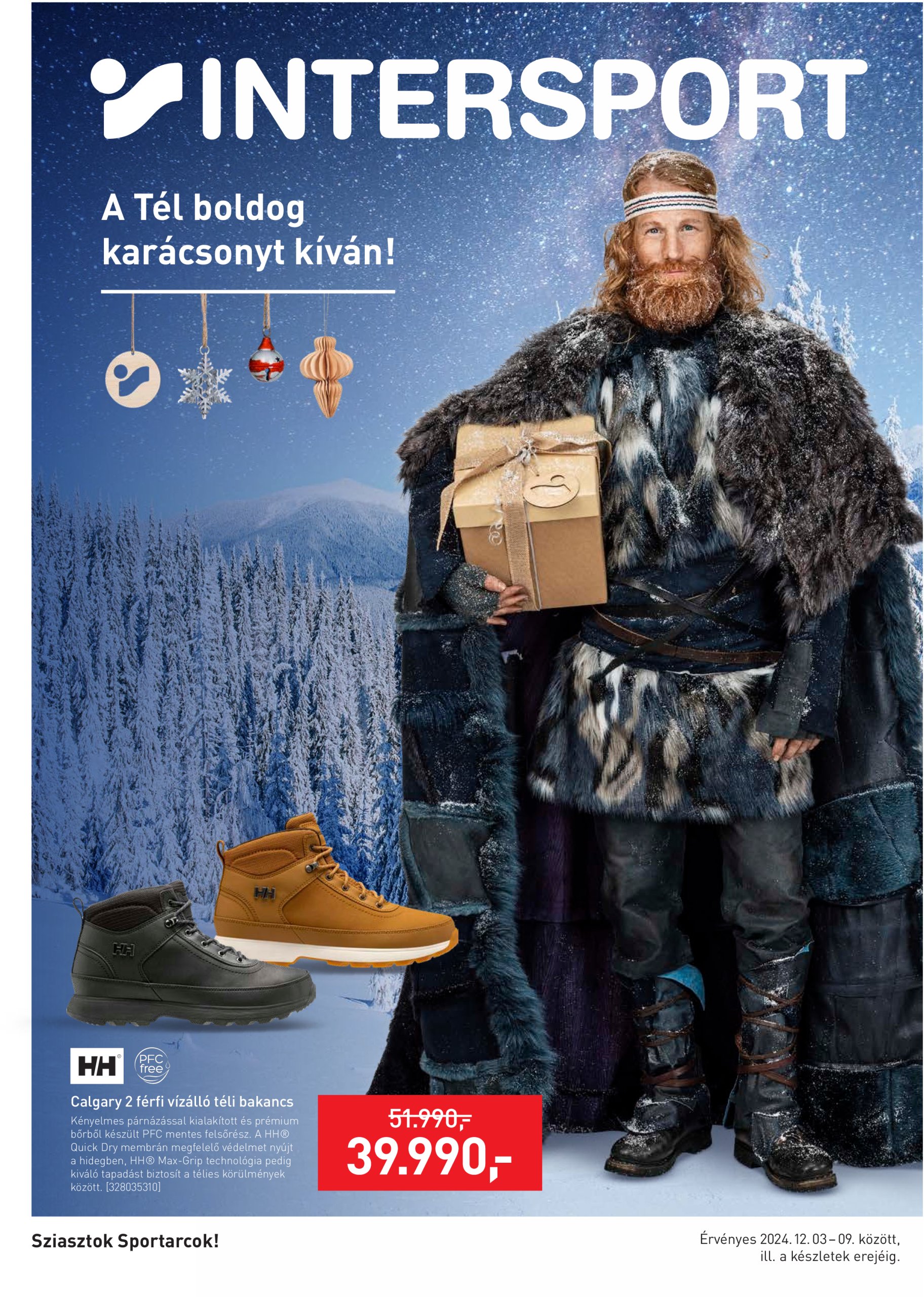 Intersport akciós újság, érvényes 12.03. - 12.09.