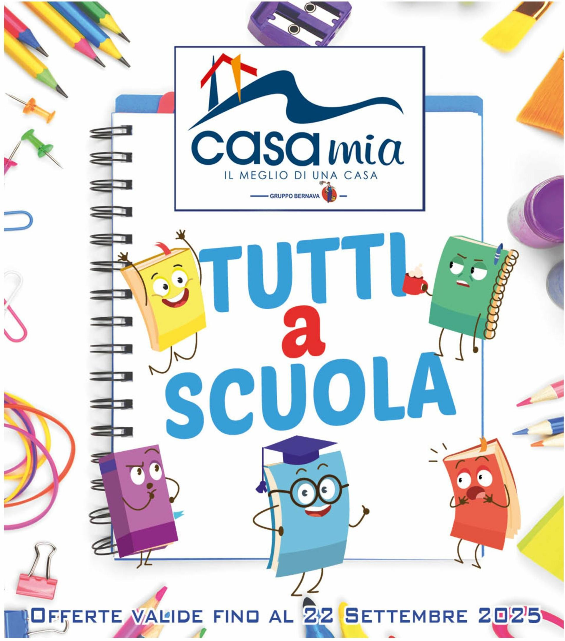 Volantino Bernava - Tutti a Scuola valido dal 20/08 al 22/09
