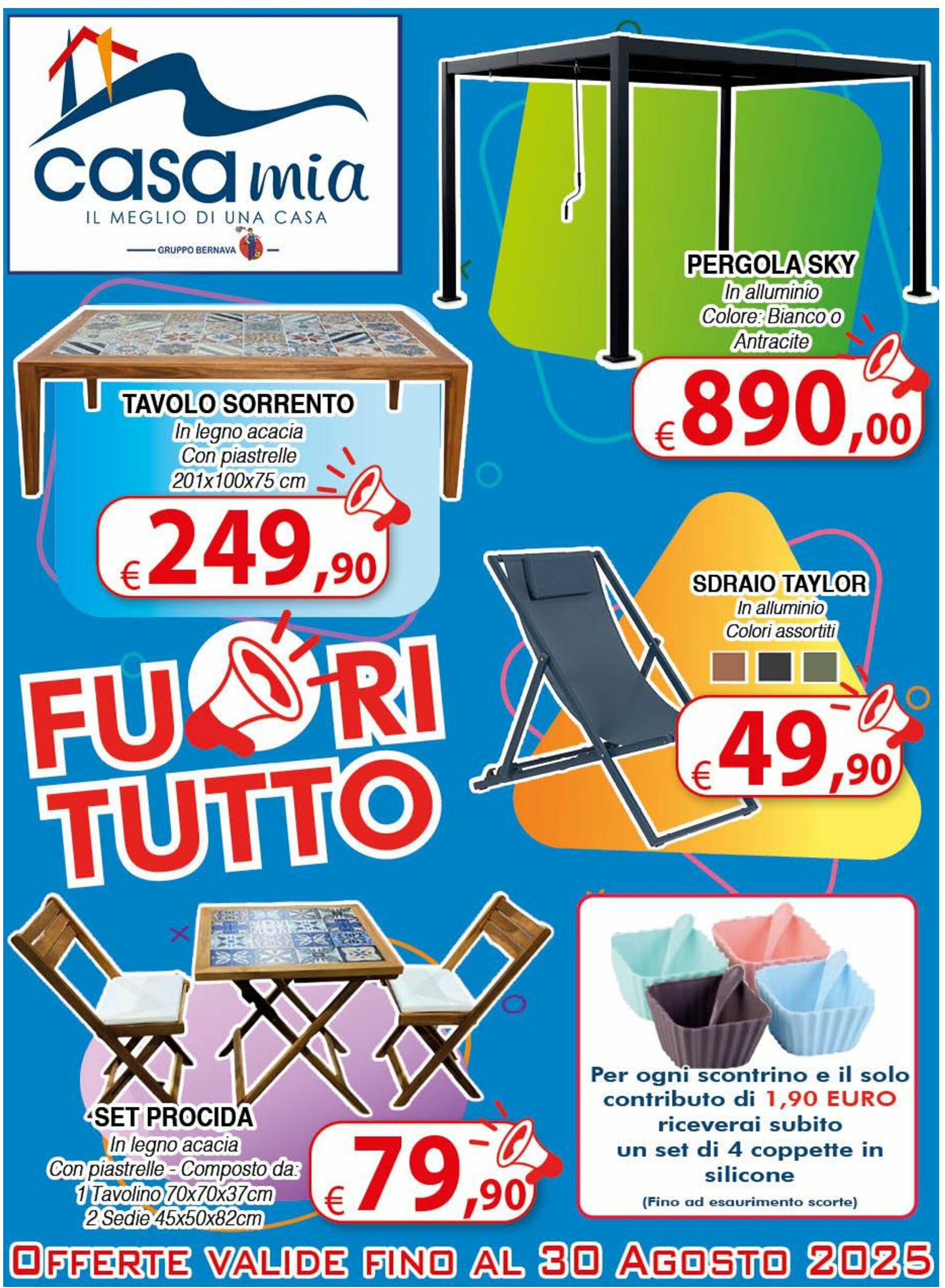 Volantino Bernava - Casa mia valido dal 01/08 al 30/08