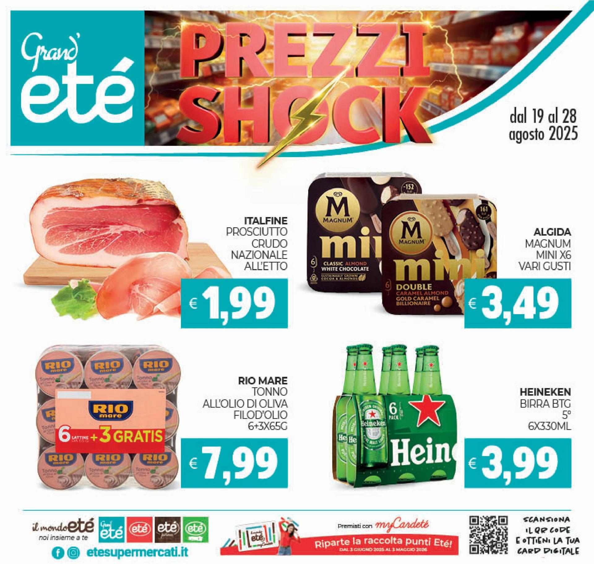 Volantino Grand Eté valido dal 19/08 al 28/08