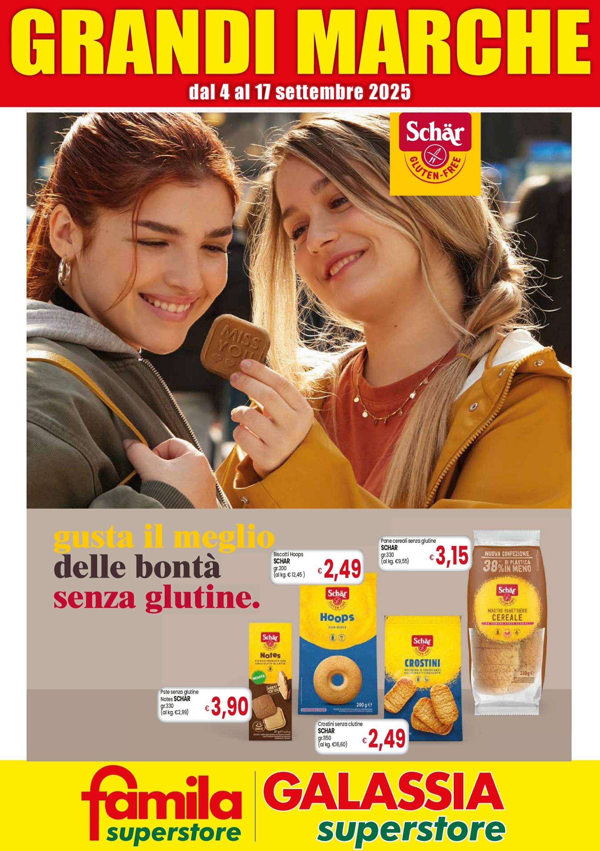 Volantino Galassia - Lonigo valido dal 04/09 al 17/09