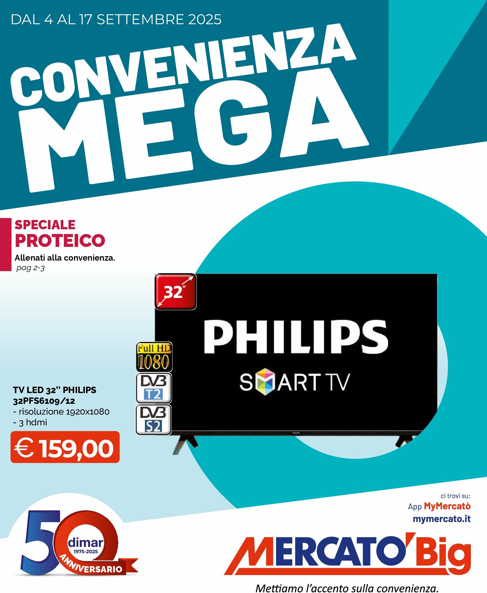 Volantino Mercatò Big - Convenienza mega valido dal 04/09 al 17/09