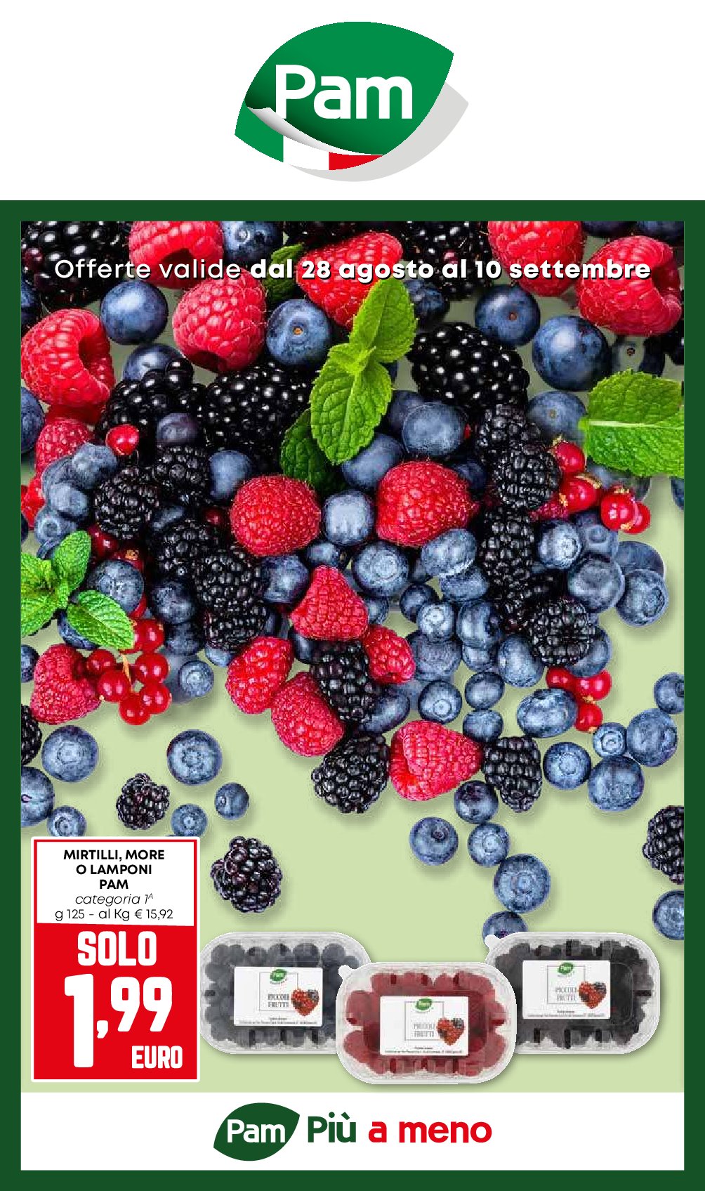 Volantino Pam Retail Pro valido dal 28/08 al 10/09