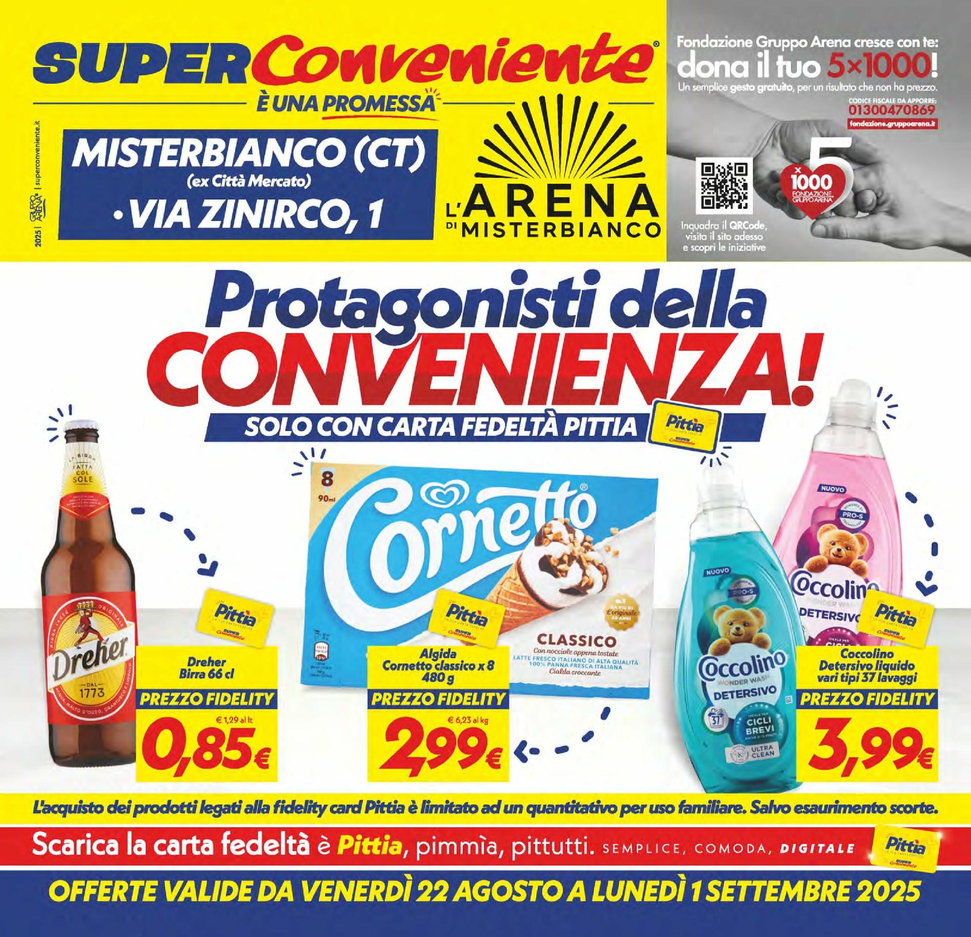 Volantino Super Conveniente - Misterbianco valido dal 22/08 al 01/09