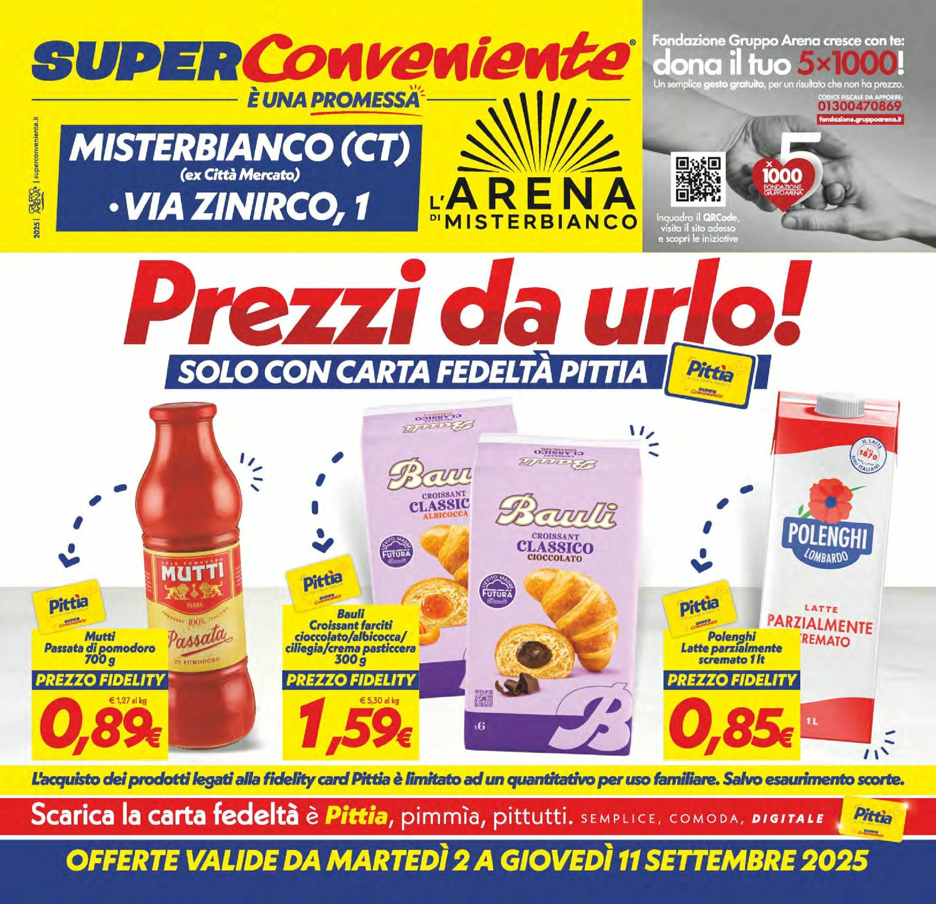 Volantino Super Conveniente - Misterbianco valido dal 02/09 al 11/09
