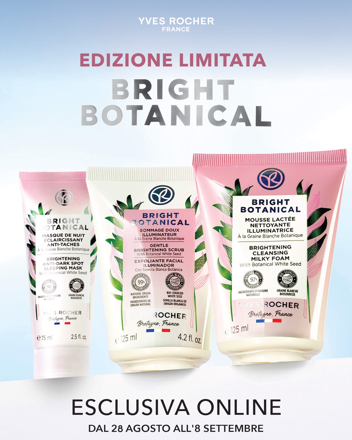 Volantino Yves Rocher - Limitata valido dal 28/08 al 08/09