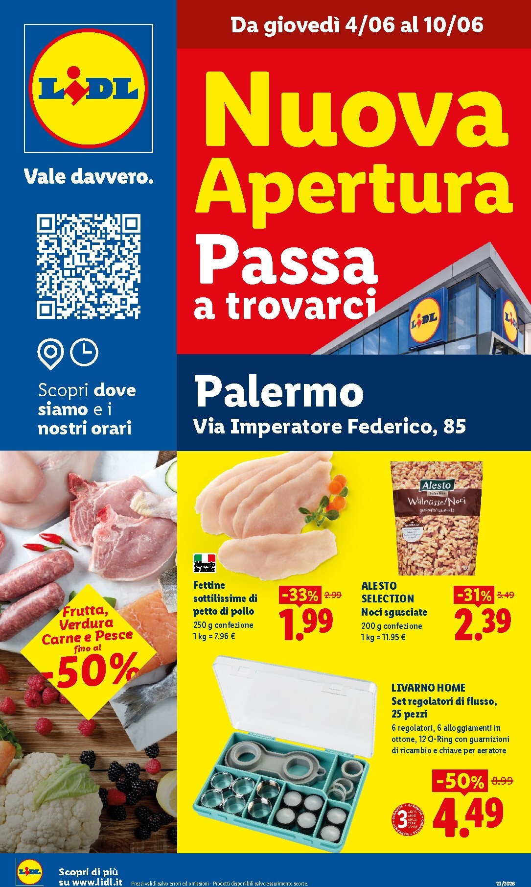 Volantino attuale di Lidl - Palermo valido dal giovedì 04/06/2026 al mercoledì 10/06/2026