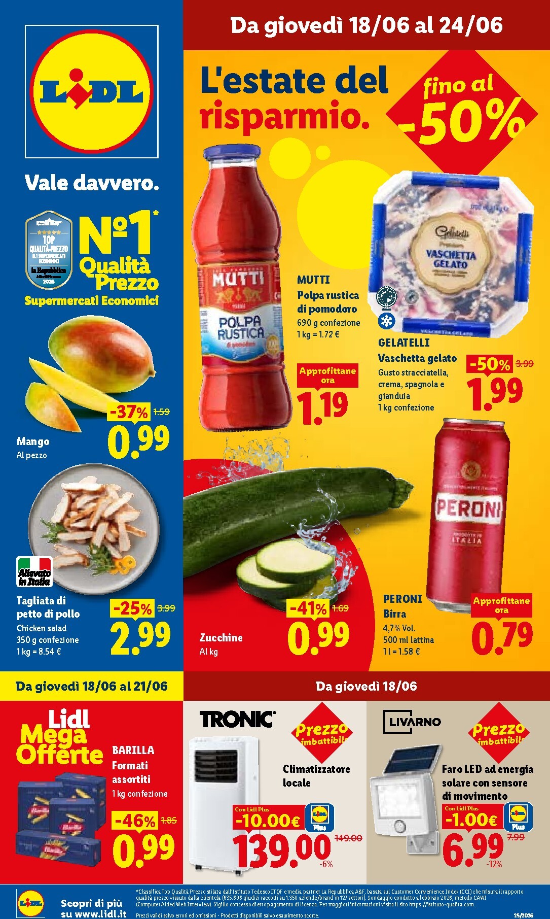 Volantino futuro Lidl valido dal giovedì 18/06/2026 al mercoledì 24/06/2026
