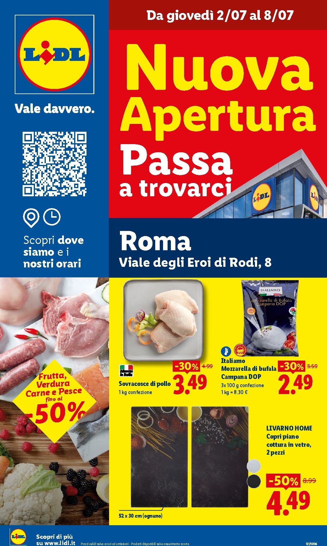 Volantino futuro Lidl - Roma valido dal giovedì 02/07/2026 al mercoledì 08/07/2026