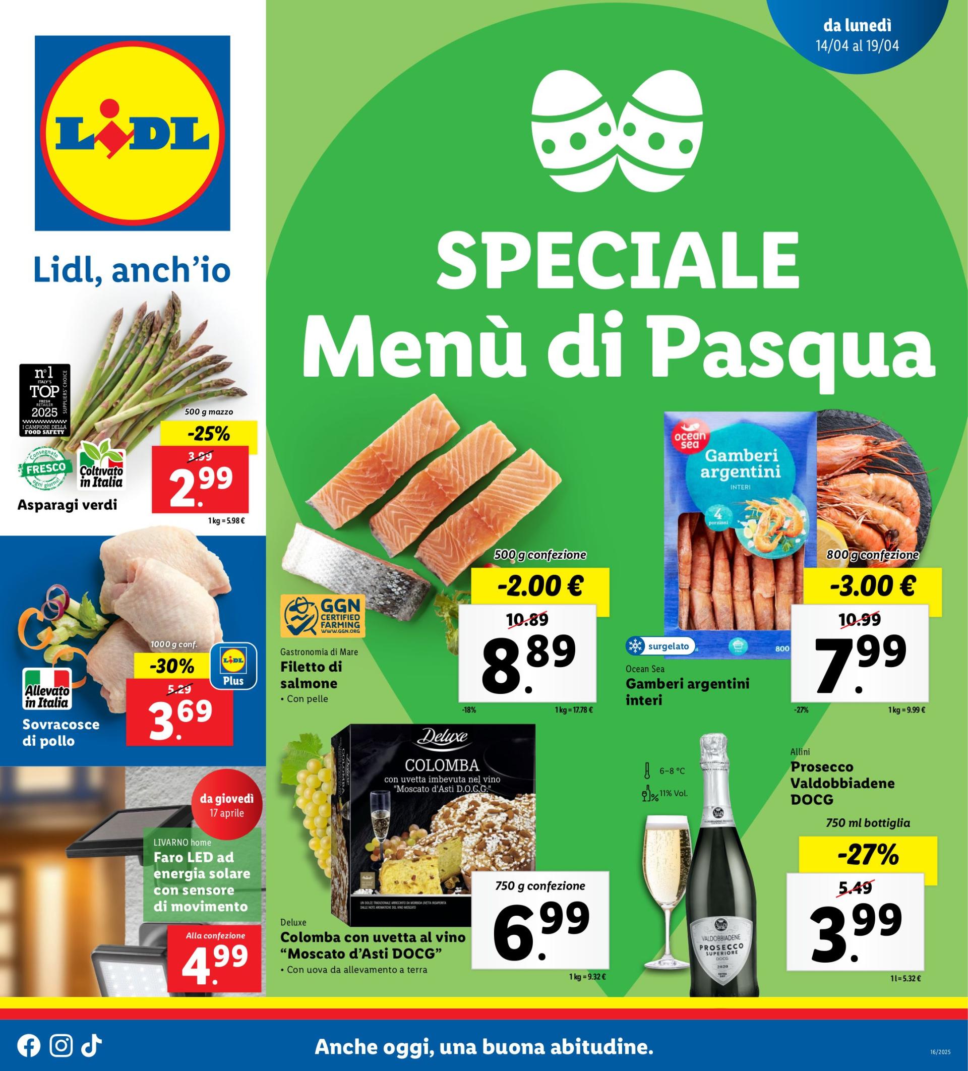 Scopri le offerte imperdibili di LIDL, Esselunga, Coop e oltre per oggi 16 Aprile 2025, con le ultime promozioni e sconti!