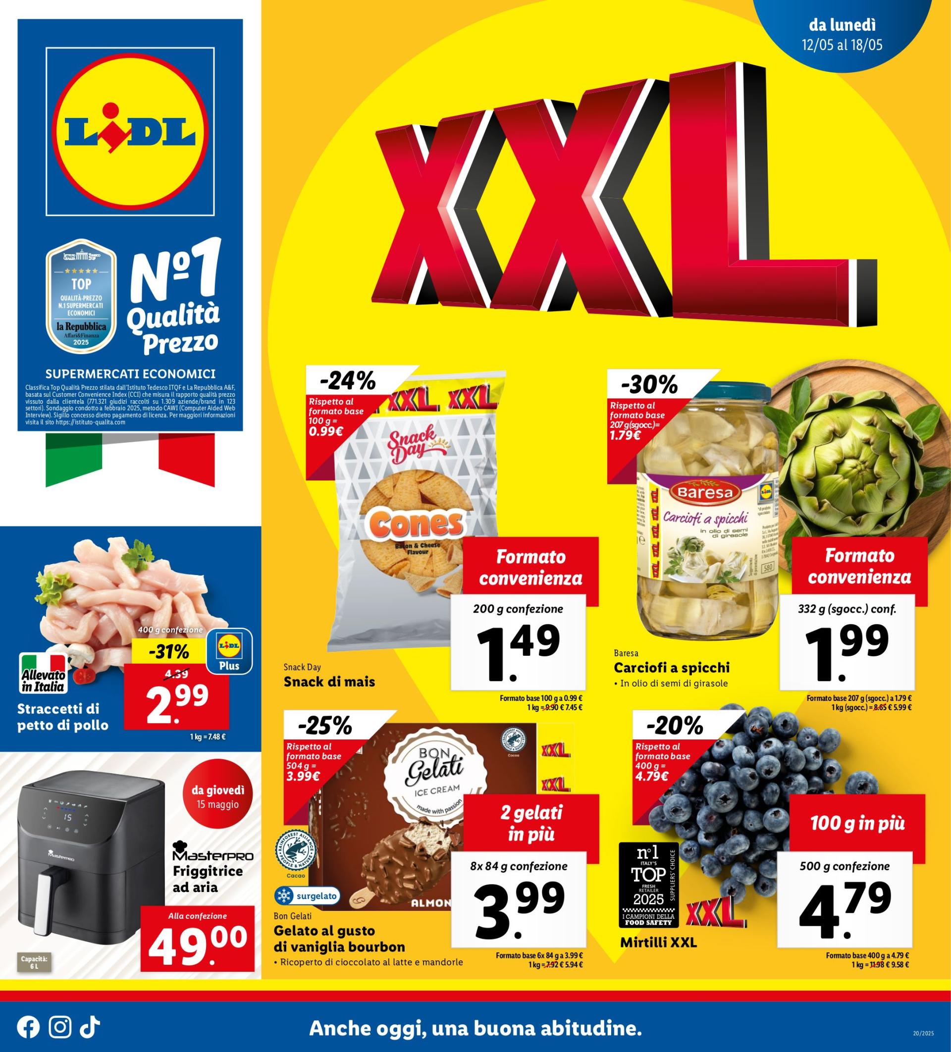Scopri le Offerte Incredibili: Snack di Mais a 1,49€ da LIDL, Crescenza Scontata da Esselunga e Coscia di Pollo Arrosto Scontata Carrefour - Le Ultime Promozioni e Sconti del 2025-05-14
