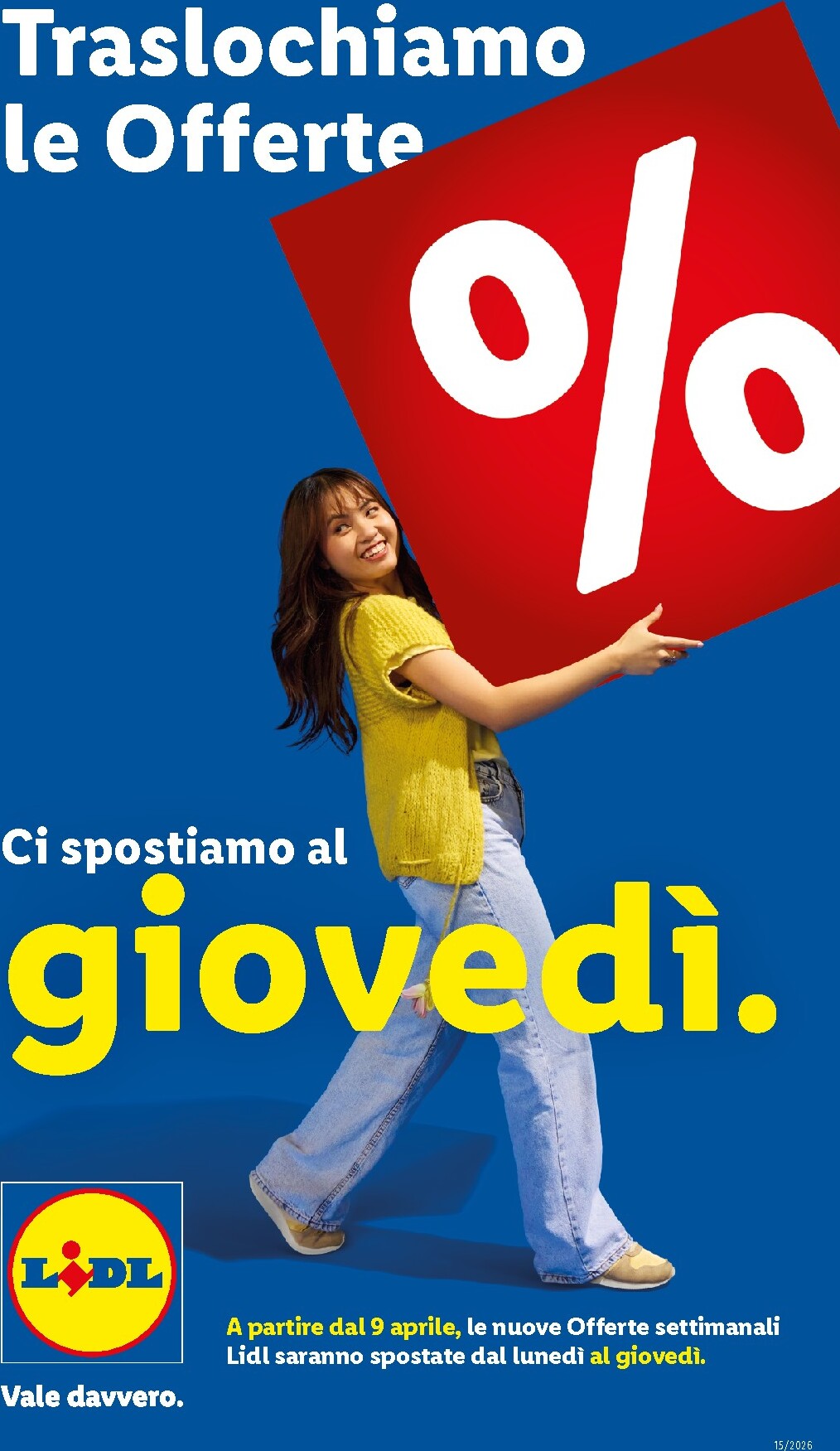 Volantino futuro Lidl valido dal giovedì 09/04/2026 al mercoledì 15/04/2026