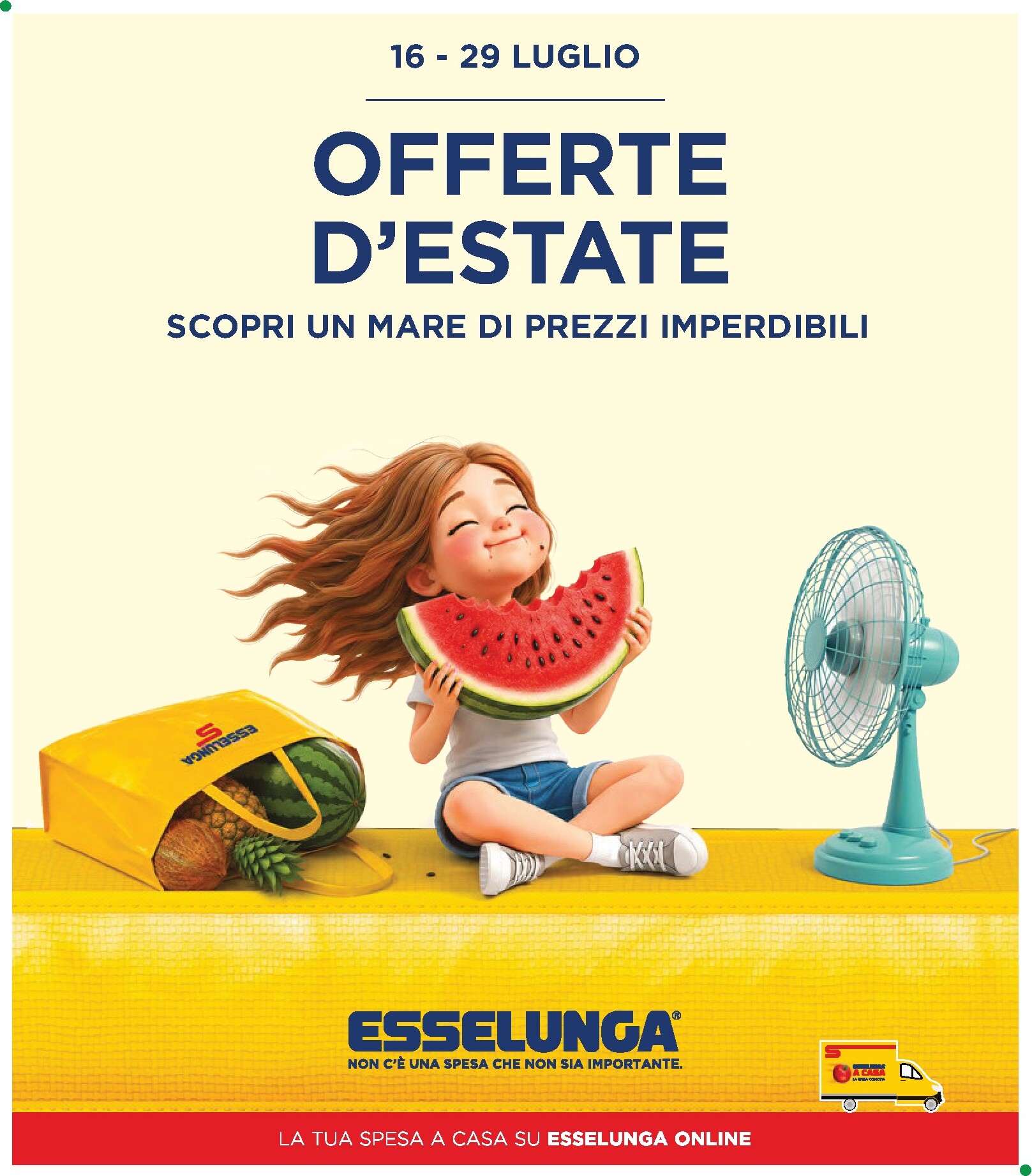 Volantino attuale di Esselunga - Offerte d'estate valido dal giovedì 16/07/2026 al mercoledì 29/07/2026