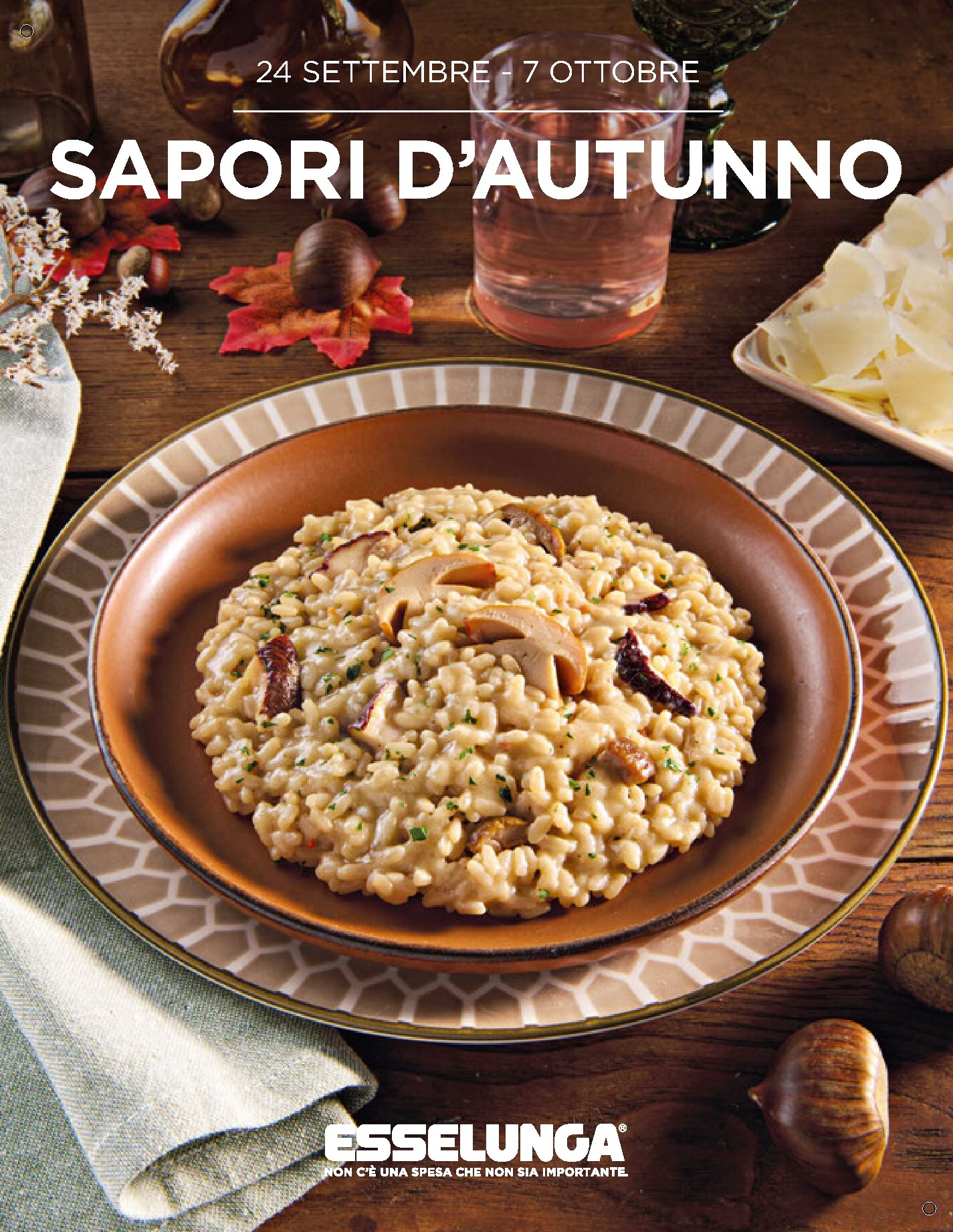 Volantino attuale di Esselunga - Catalogo d'Autunno valido dal giovedì 24/09/2026 al mercoledì 07/10/2026